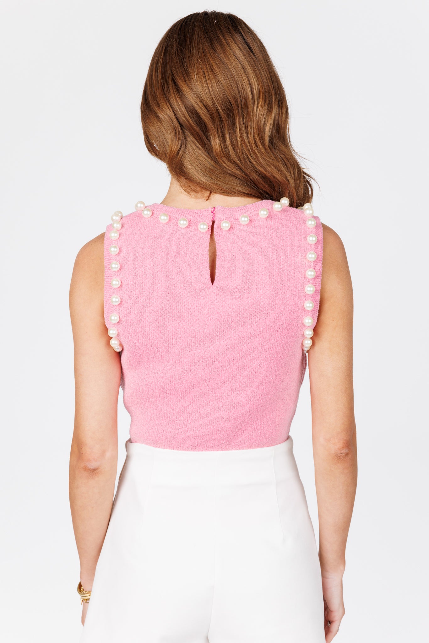 Ansley Top- Pink