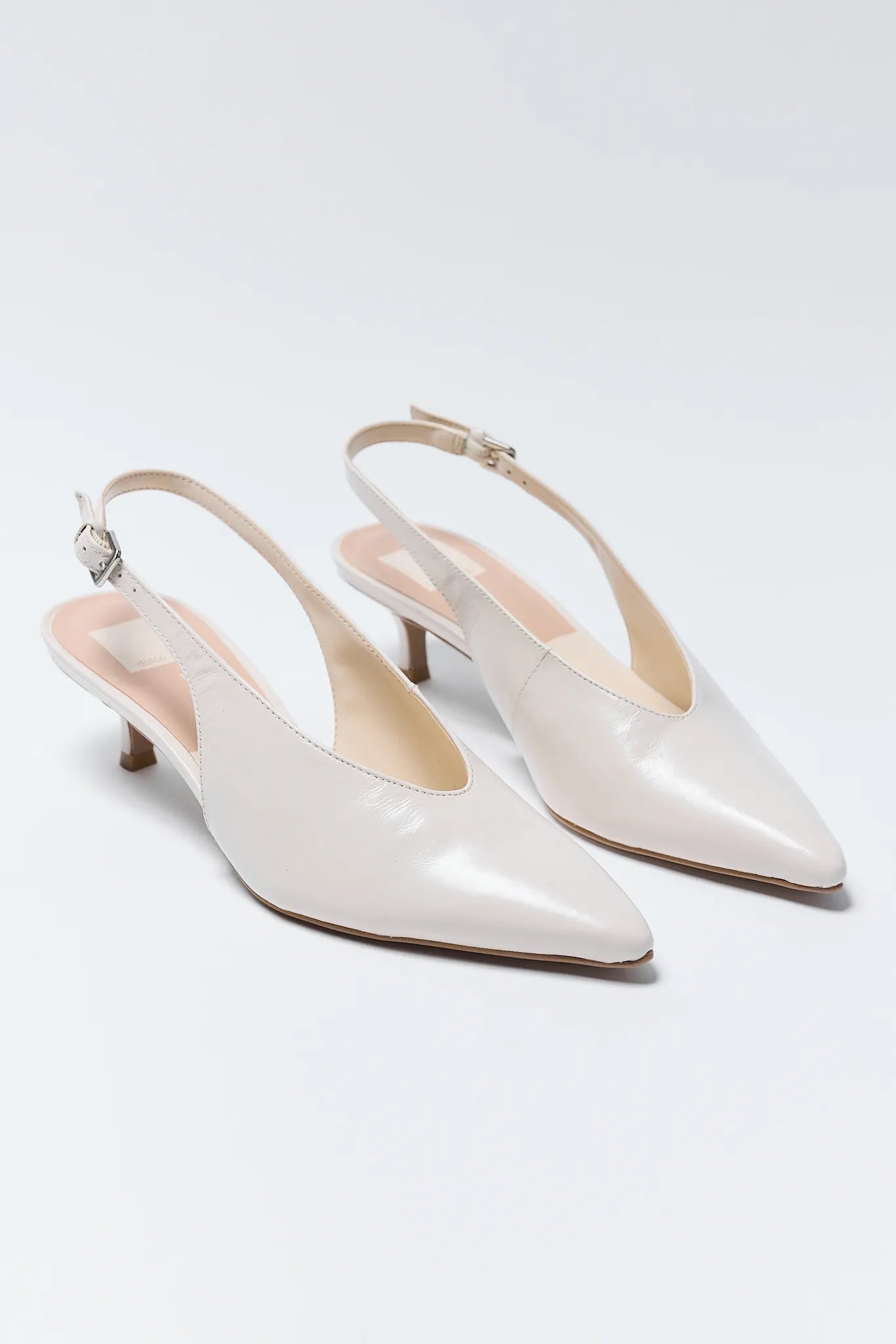 Alenna Bone Pointed Toe Heels