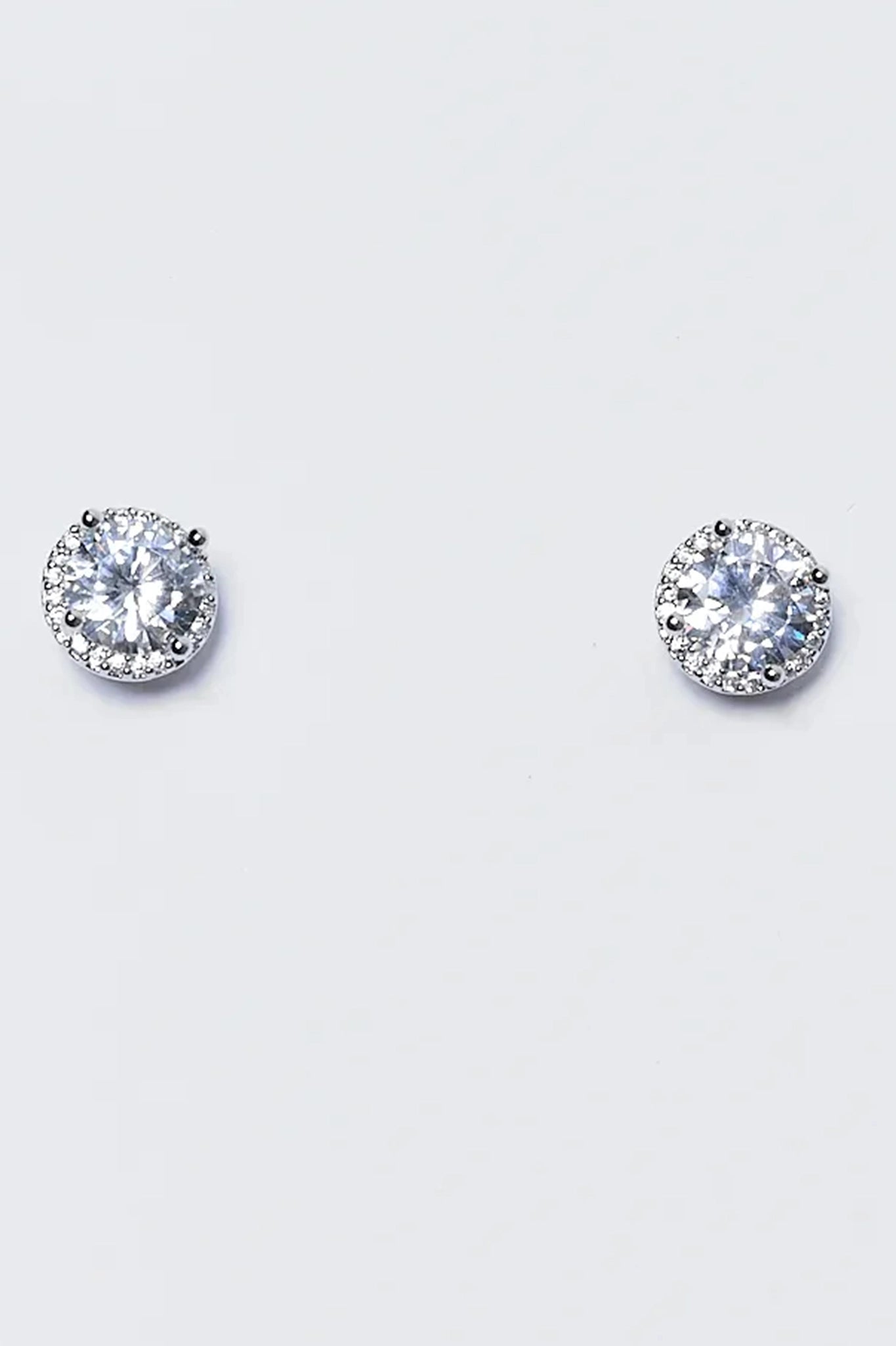 Annette Rhinestone Stud Earrings