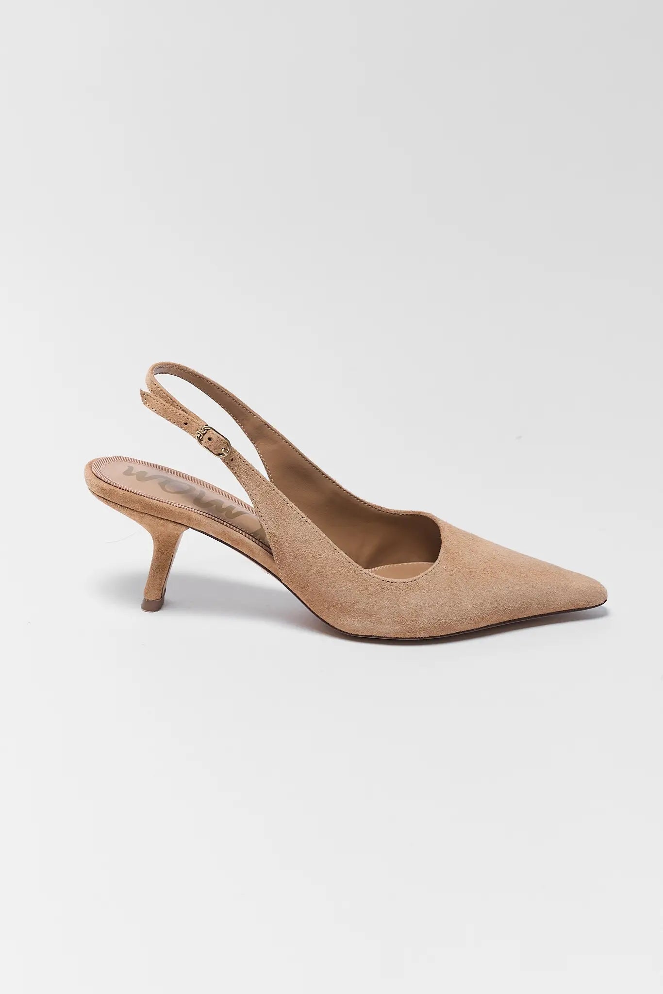 Bianka Tan Suede Slingback Pumps by Sam Edelman