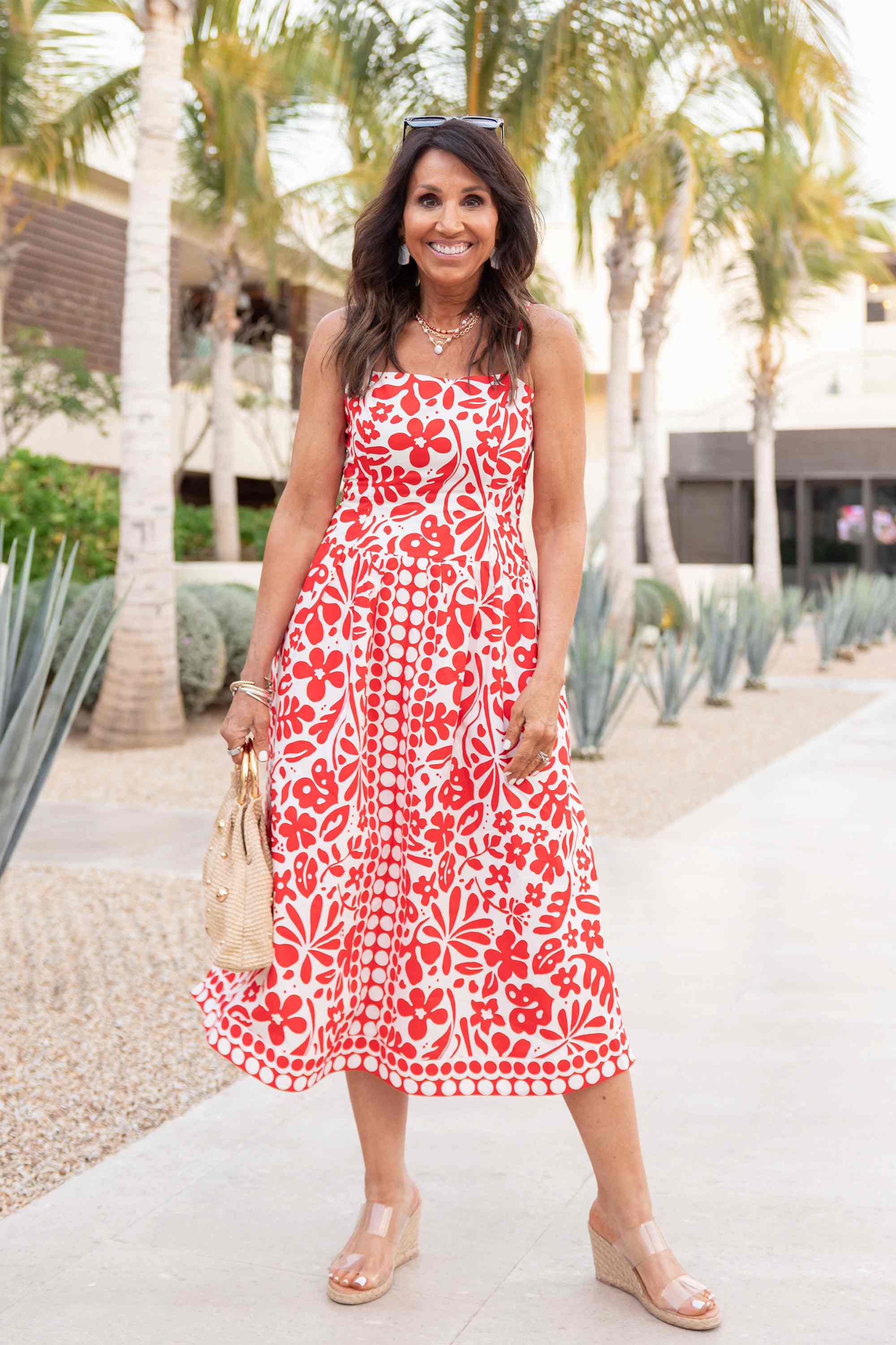 Brady Dress- Red