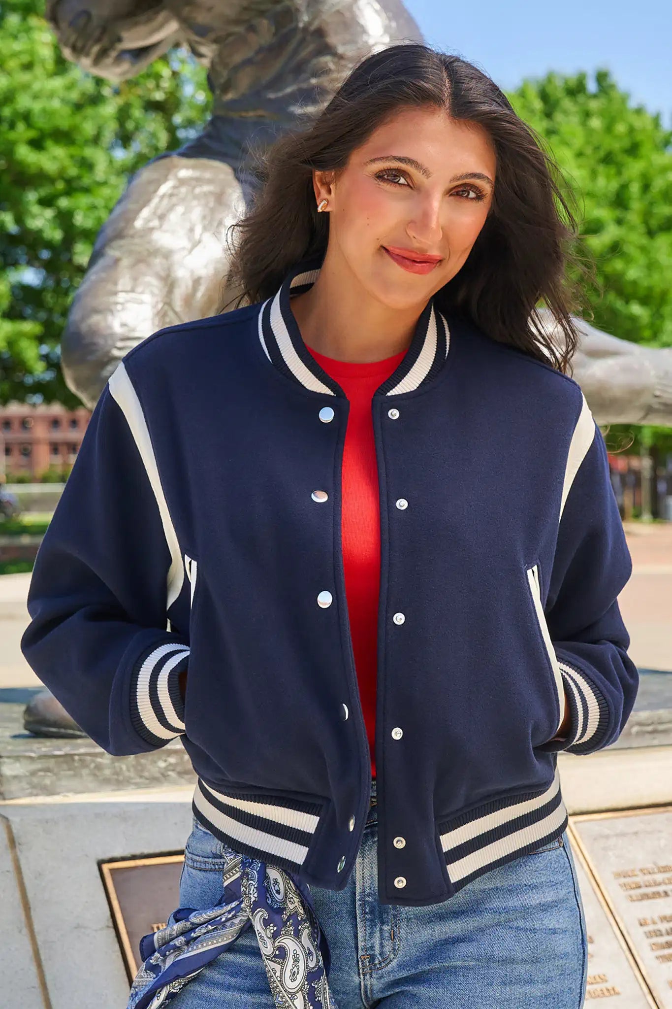Cindy Jacket- Navy