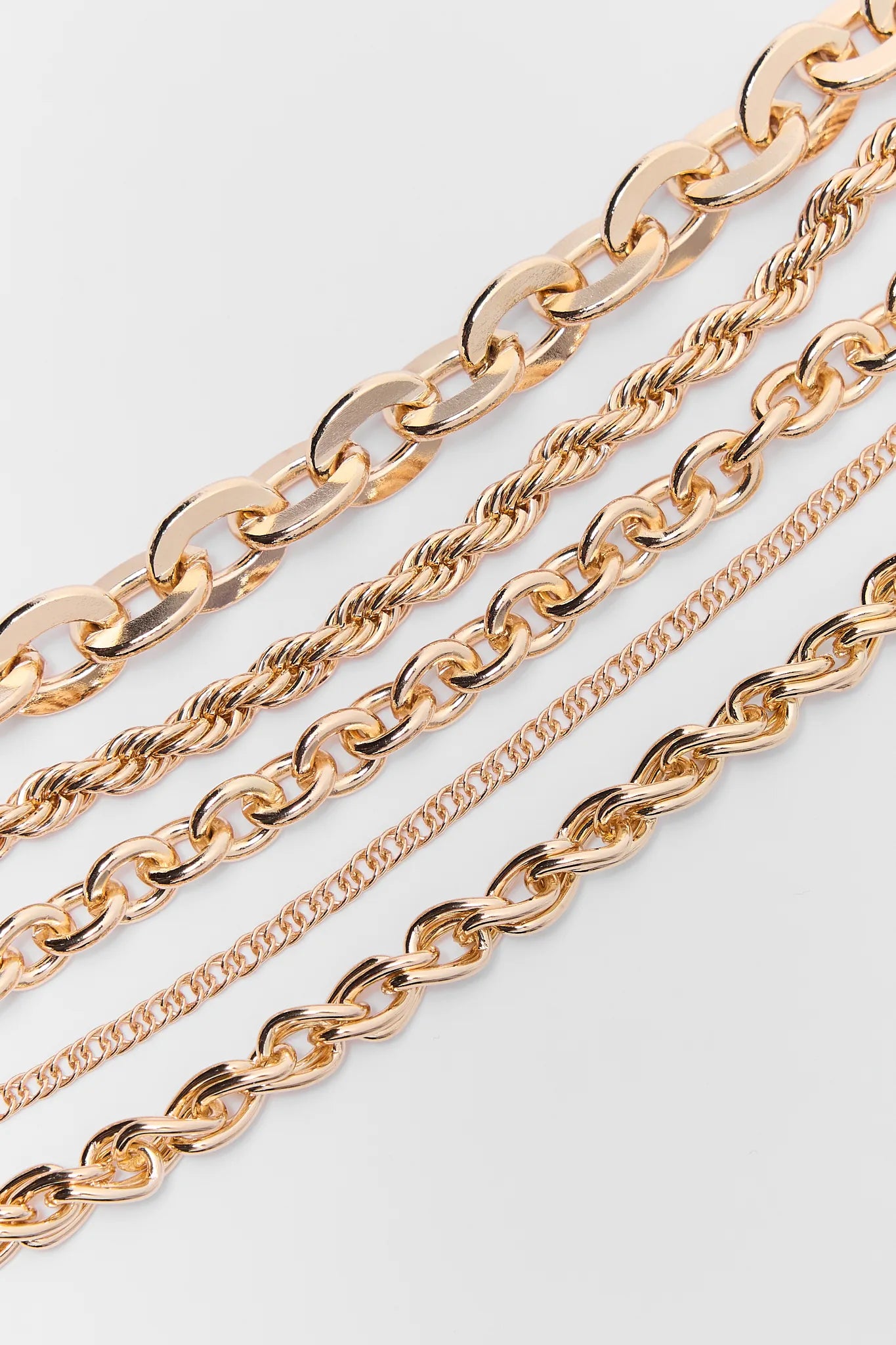 Diana Gold Bracelet Set