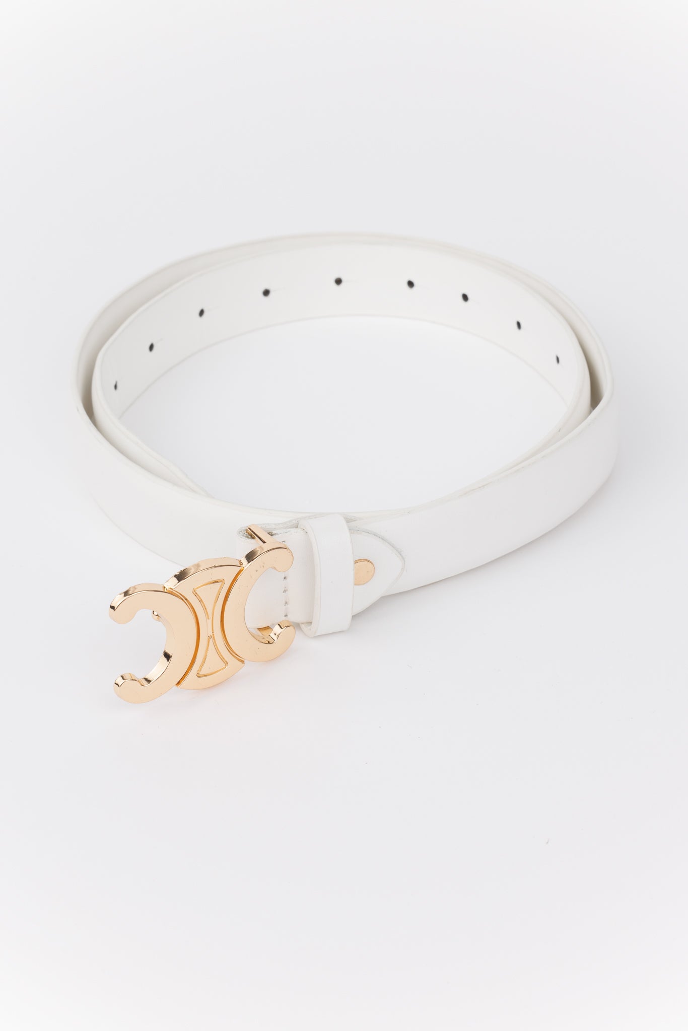 Leighton Belt- White