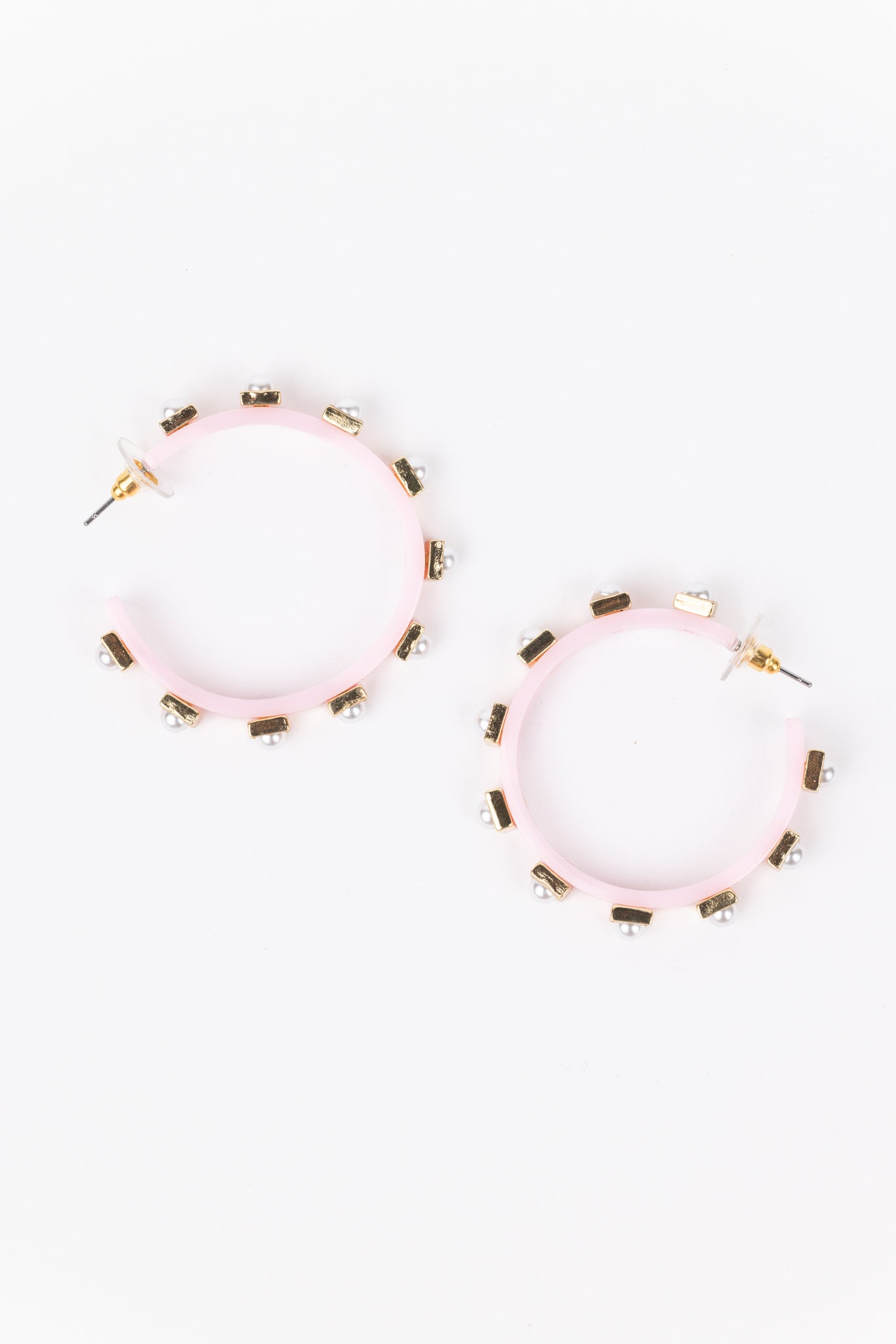 Madison Earrings- Pink