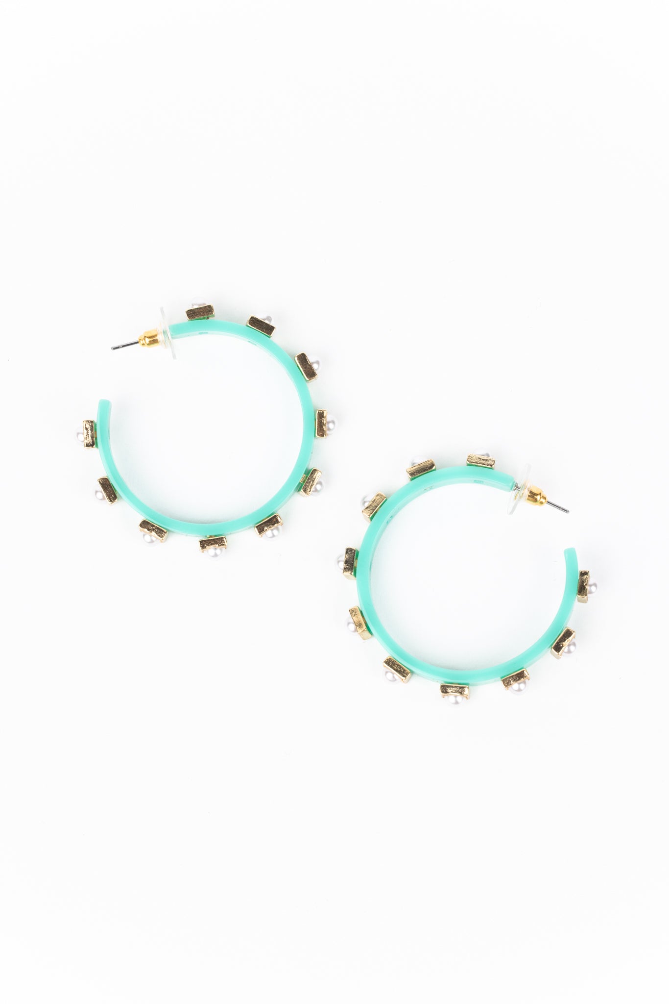 Madison Earrings- Green