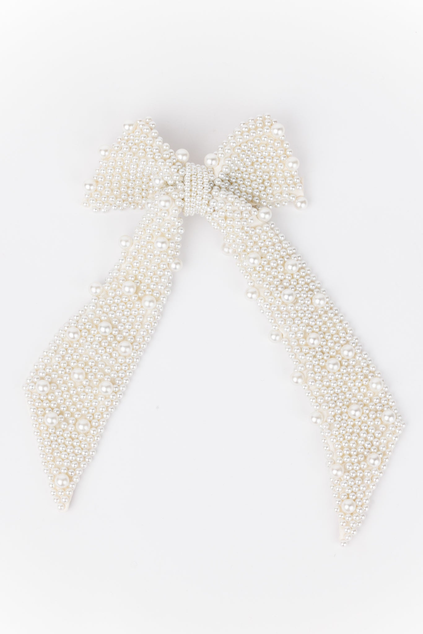 Janey Pearl Bow Clip