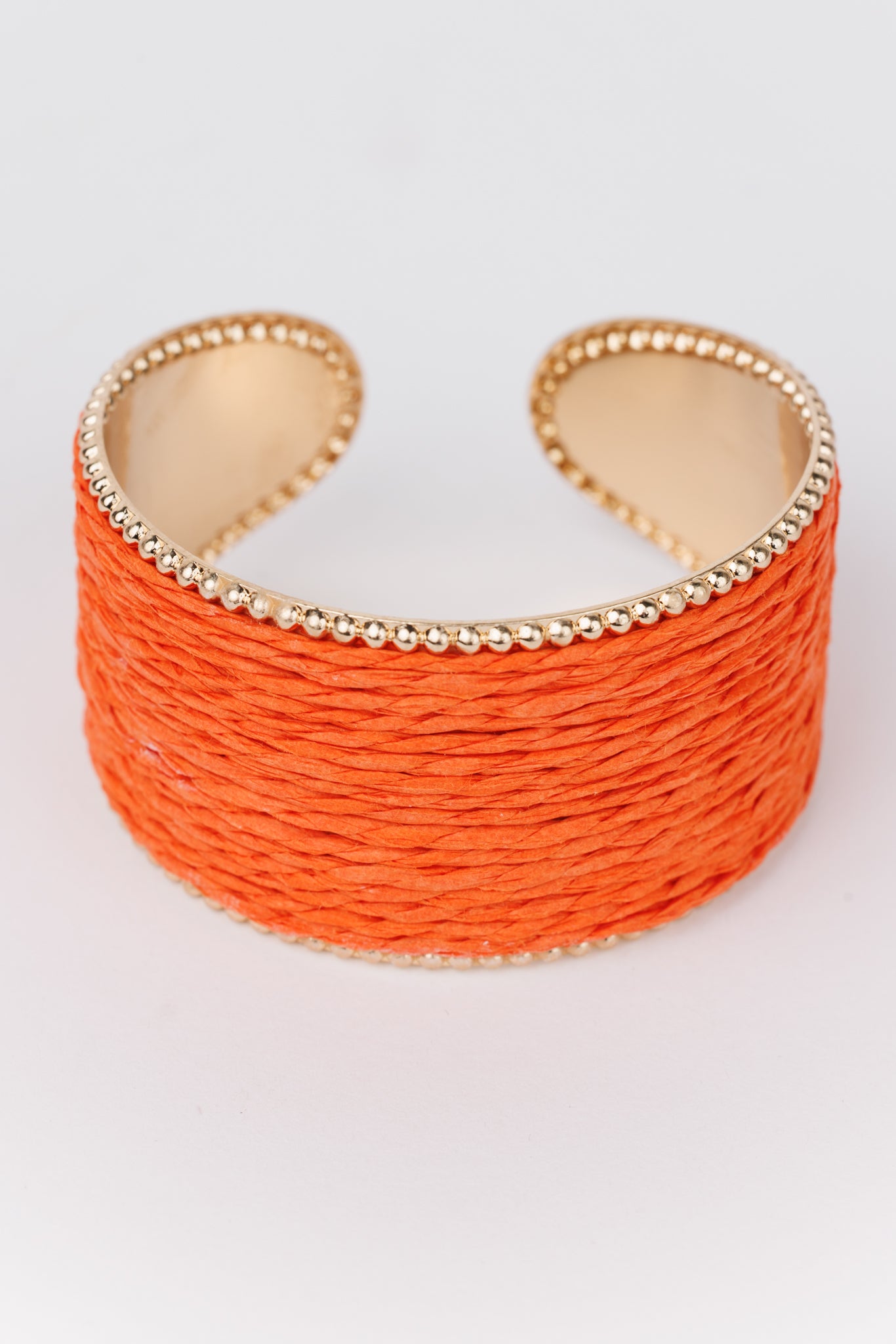 Tracey Cuff Bracelet- Orange