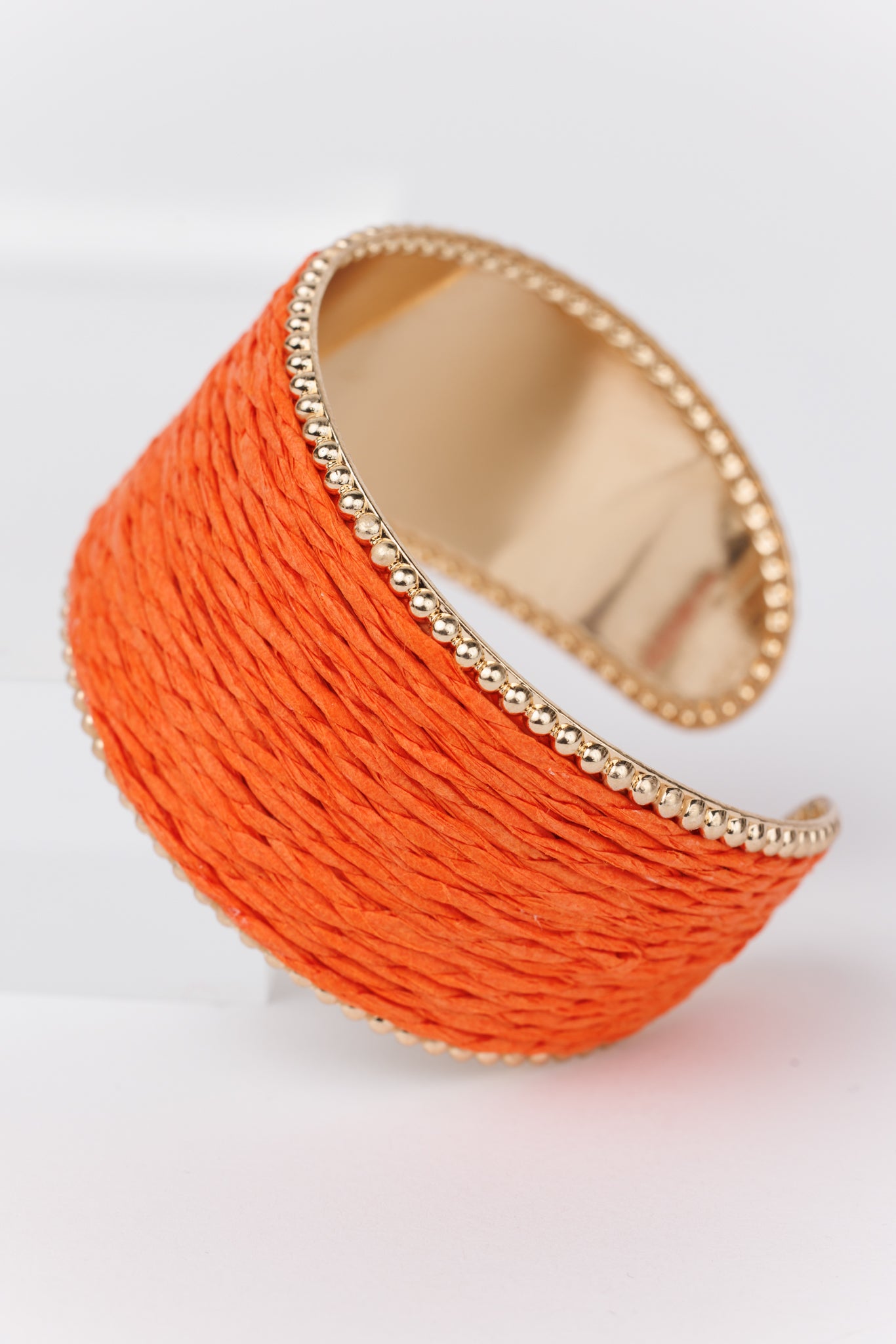 Tracey Cuff Bracelet- Orange