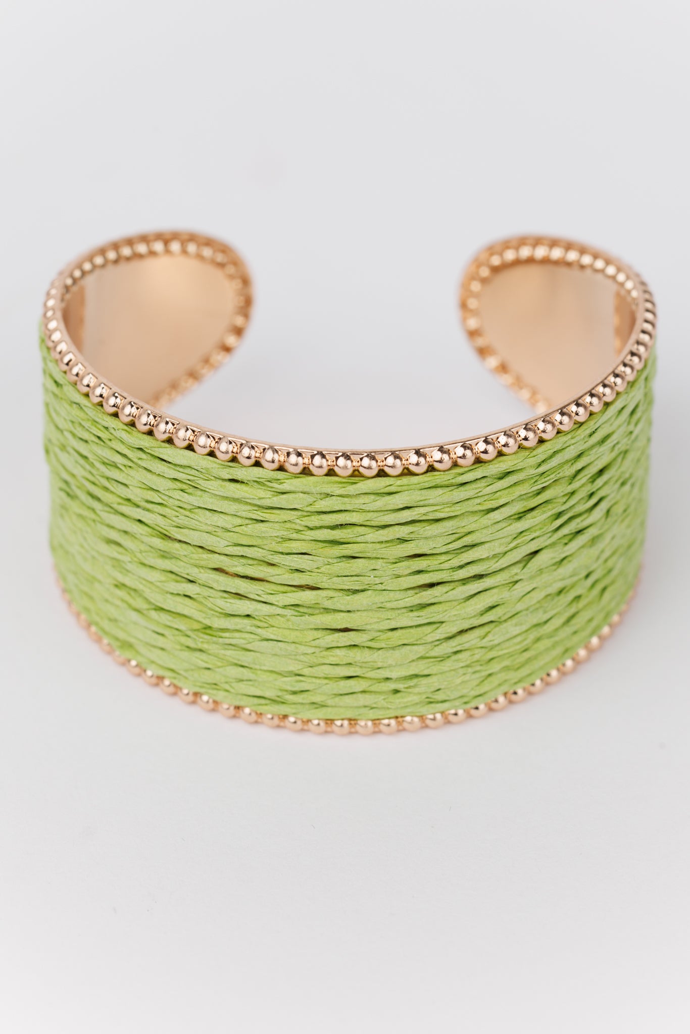 Tracey Cuff Bracelet- Green