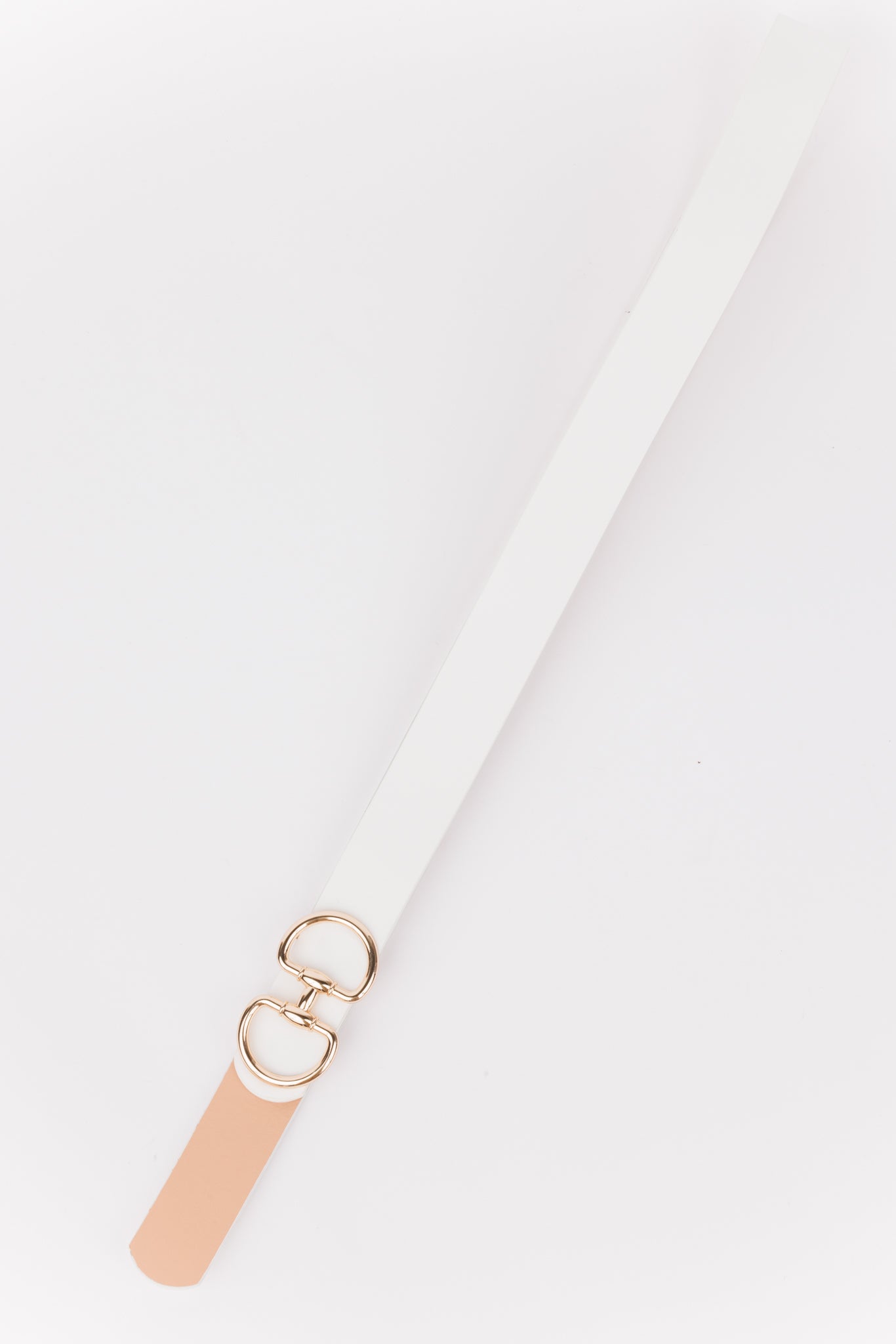 Delise Belt- White