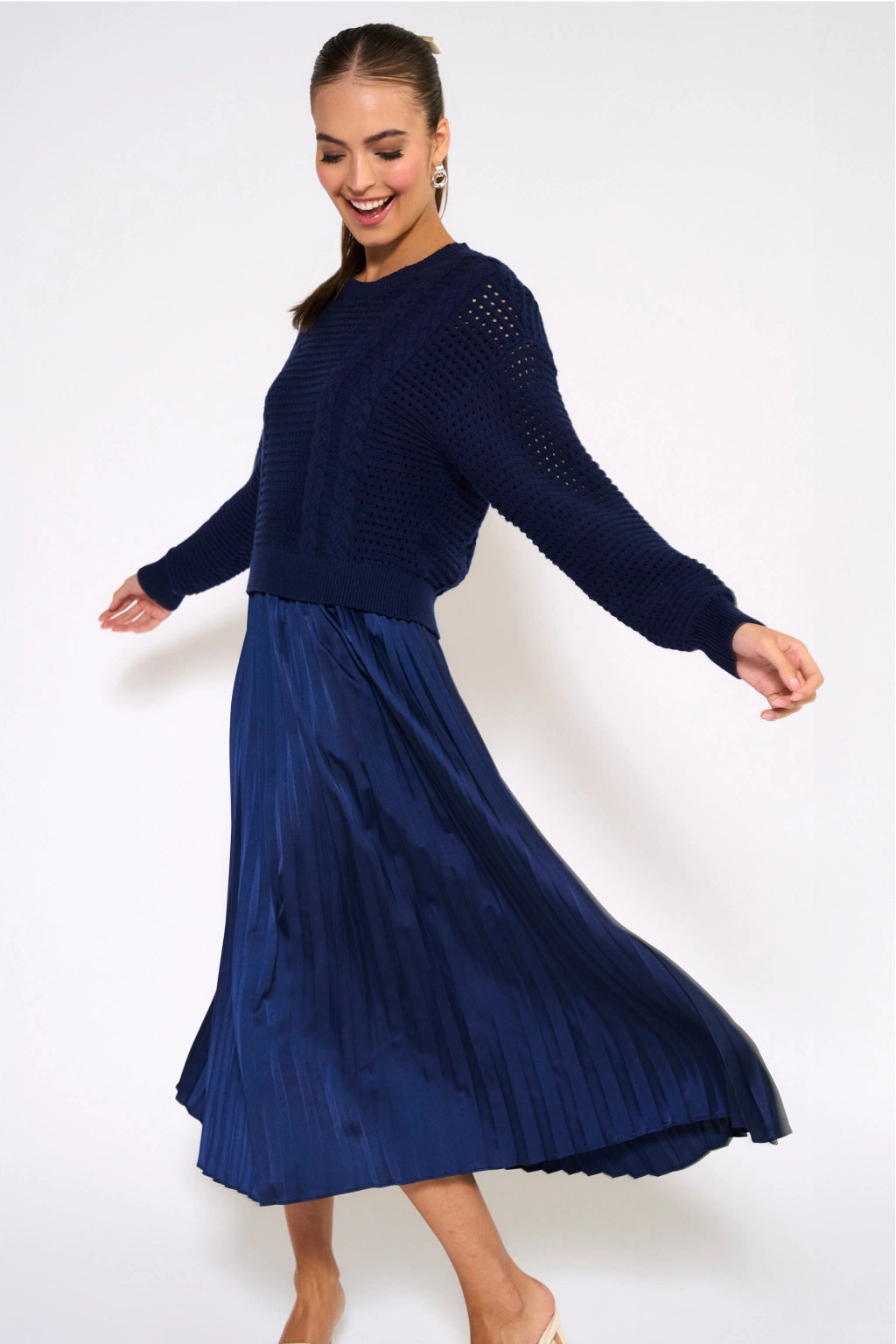Gabbie Dress- Navy