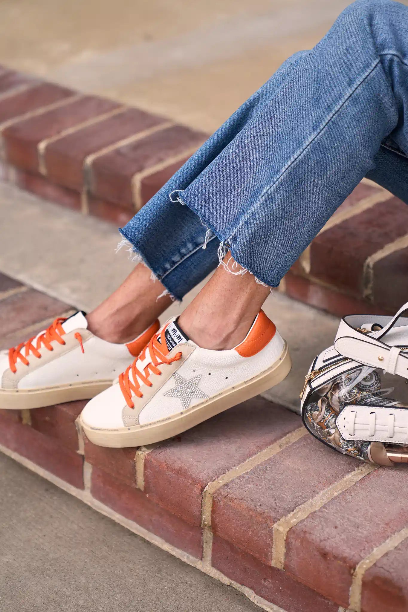 Gigi Sneakers- Orange