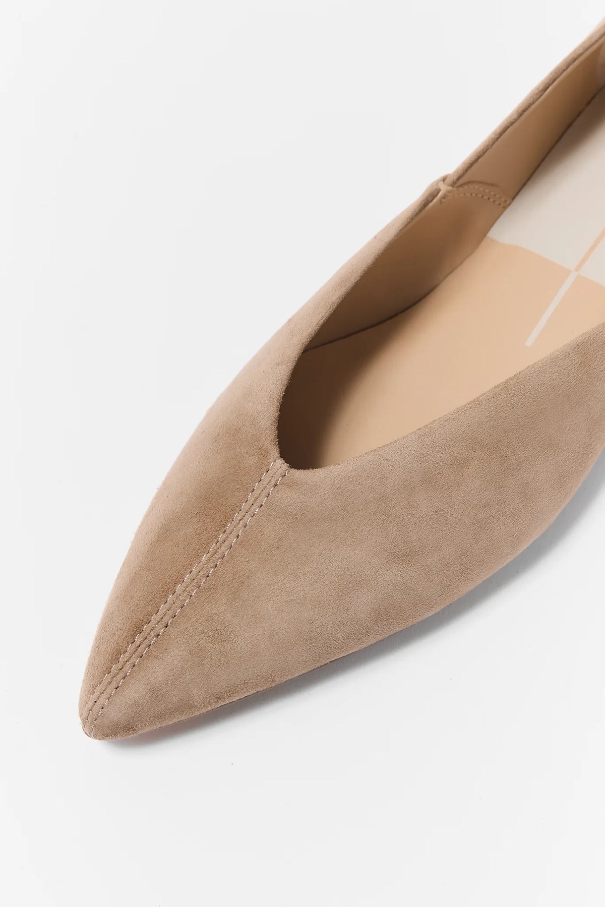 Gema Taupe Suede Flats by Dolce Vita