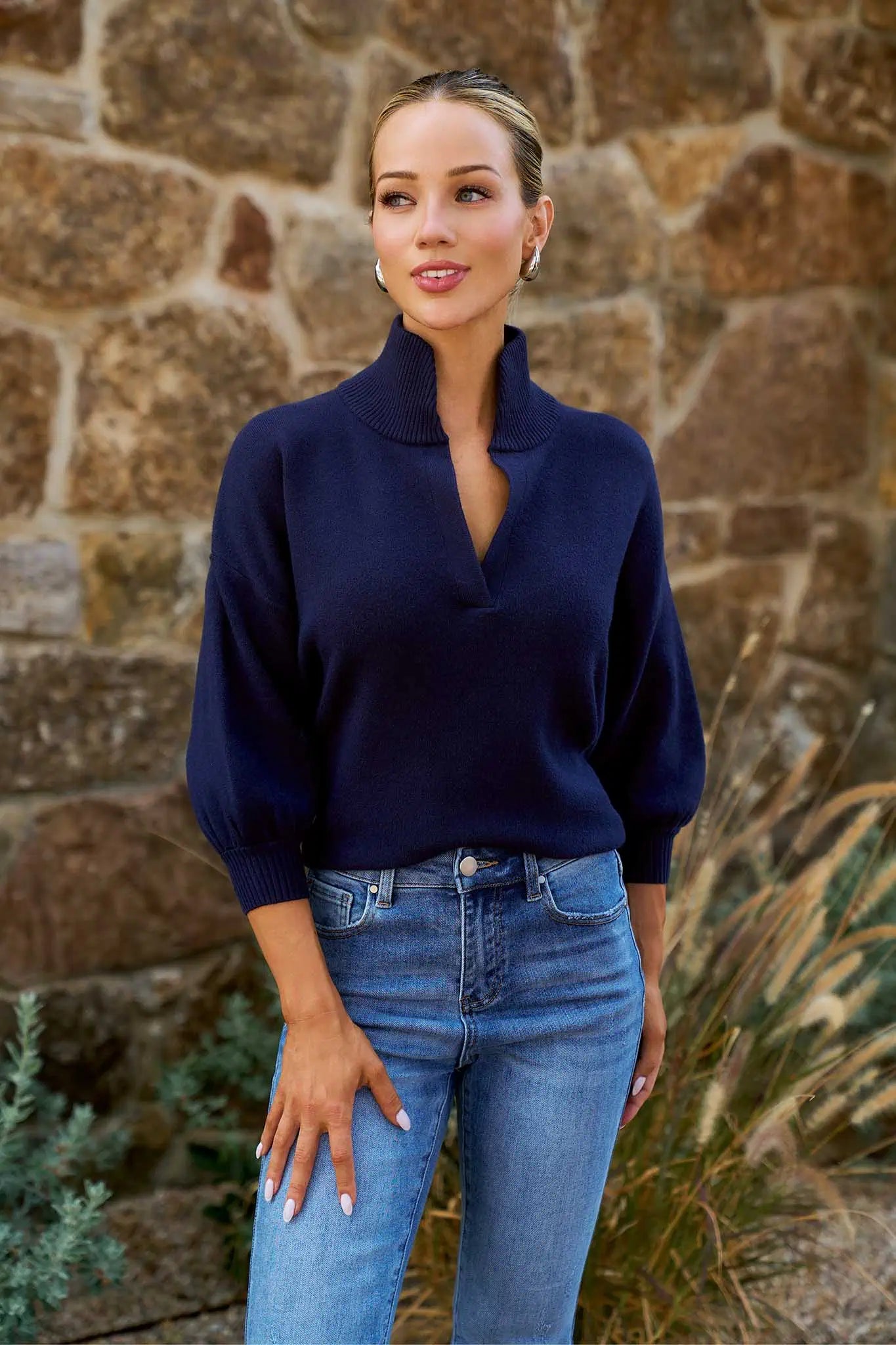 Gwyneth Sweater- Navy