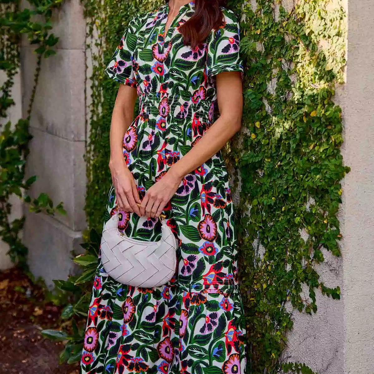 Isabella Multi Floral Maxi Dress