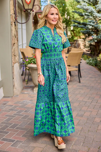 womens green dress Isabella Print Maxi | Women's Clothing Cut:plus Lillian West 2020 Bridal stretchy fabric allows custom cap