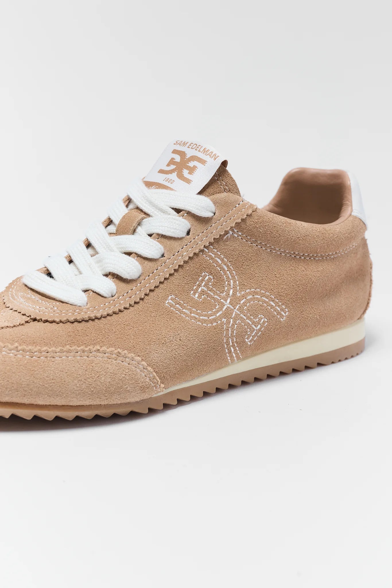 Isella Tan Suede Sneaker by Sam Edelman