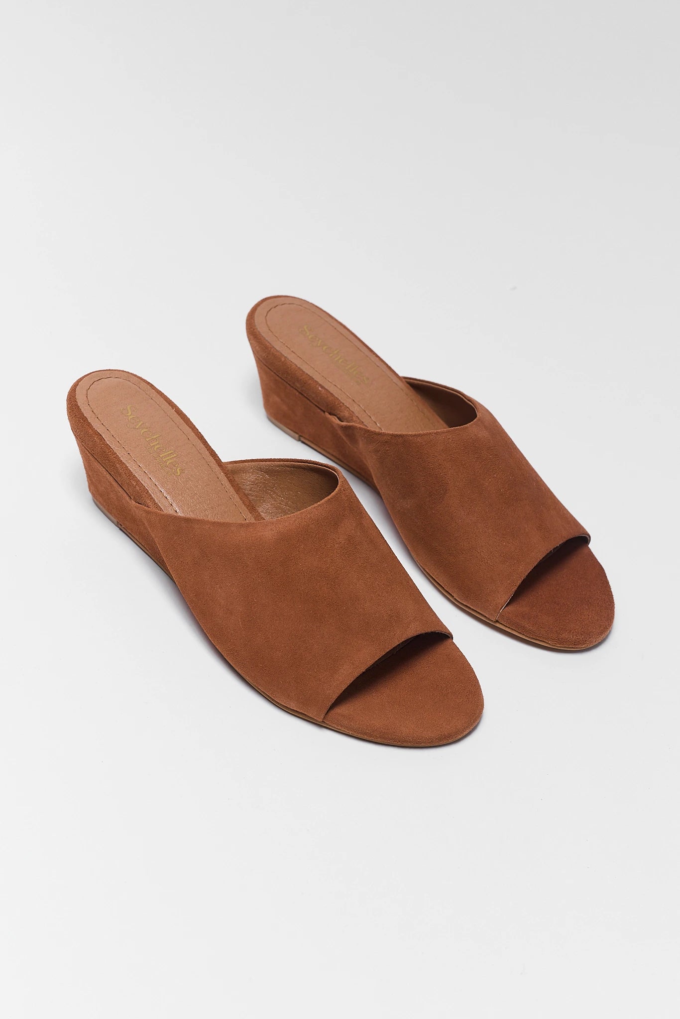 Isn't She Lovely Tan Wedges by Seychelles