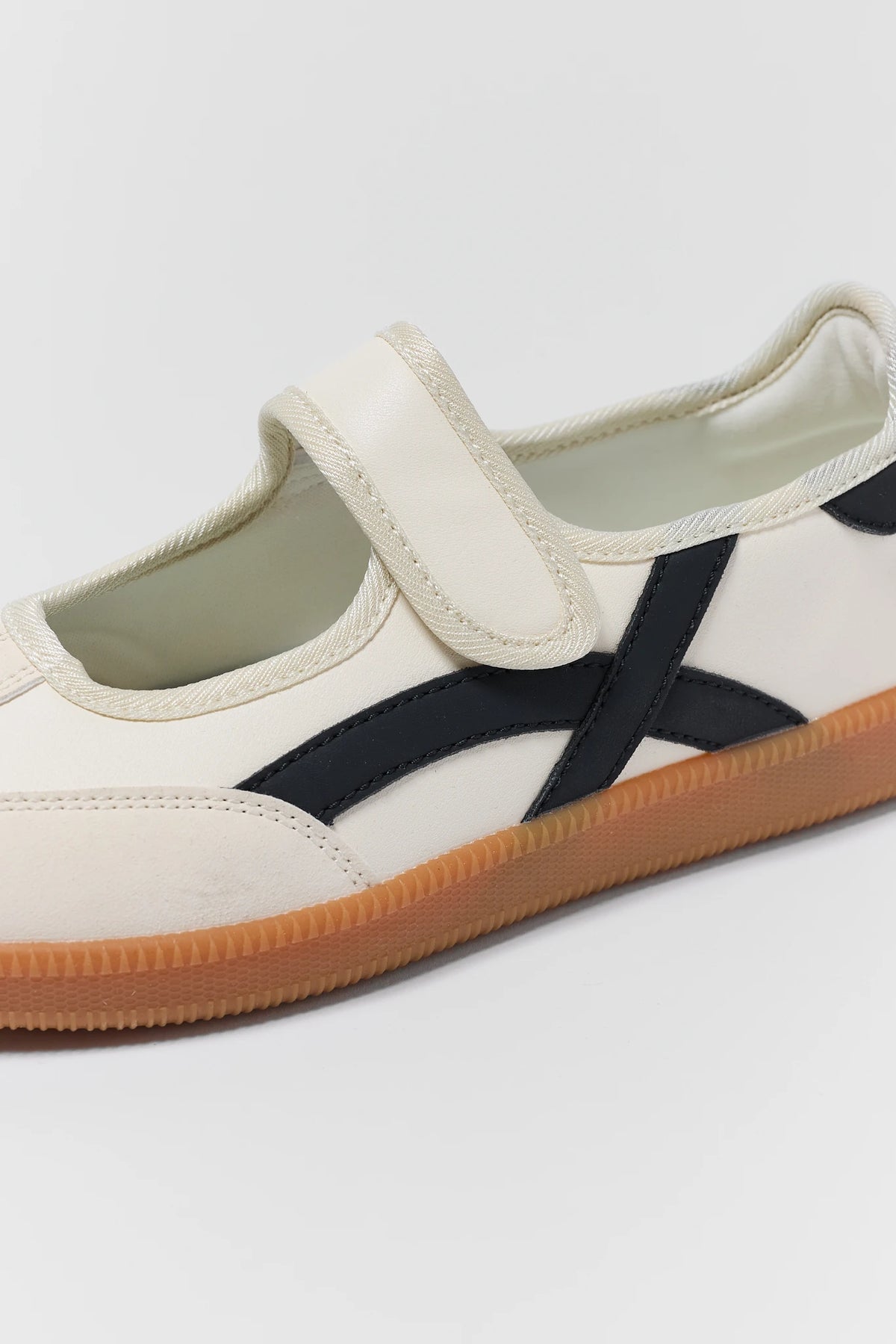 Ivory Mary Jane Sneakers
