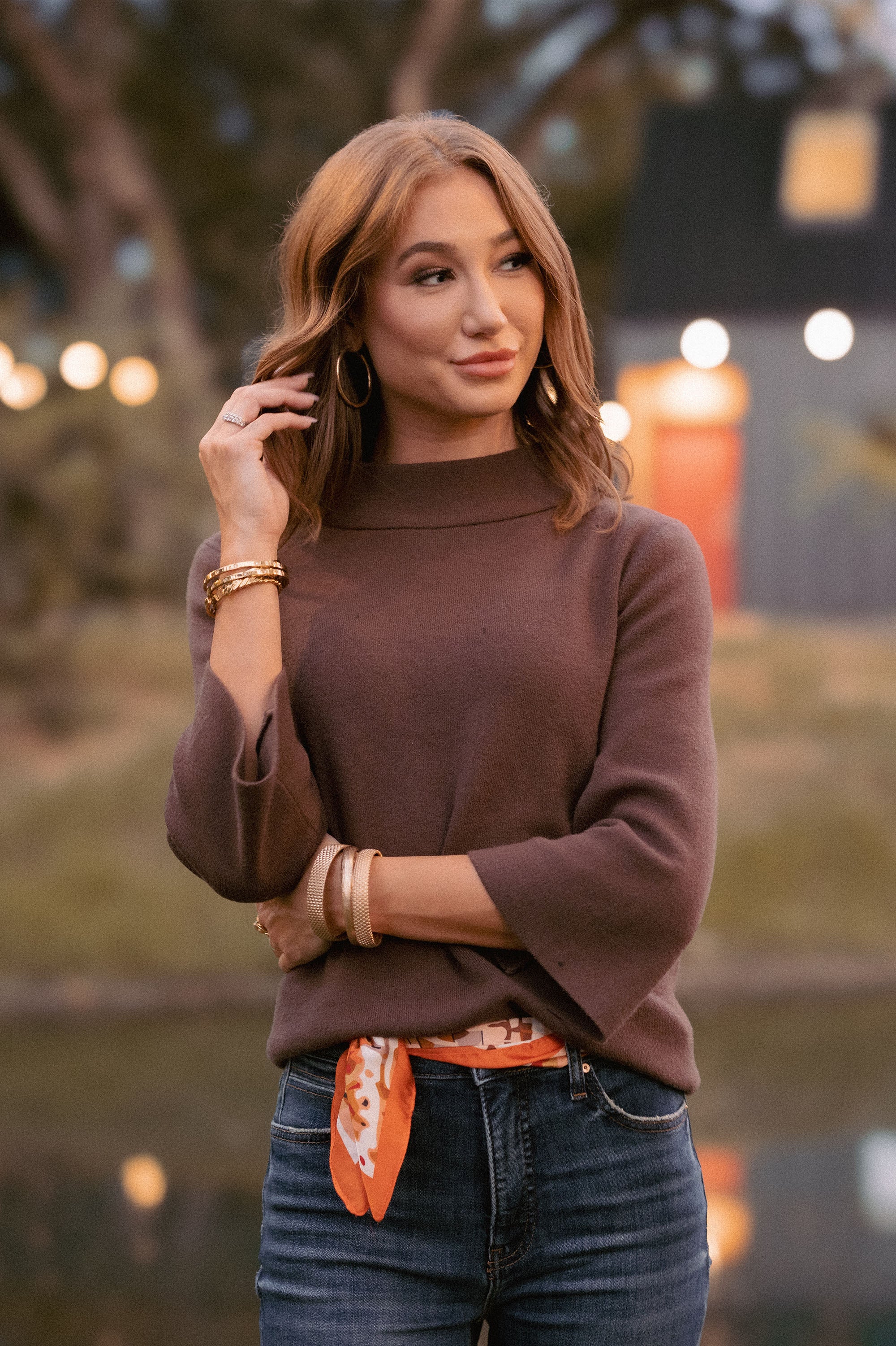 Jackie Sweater- Brown