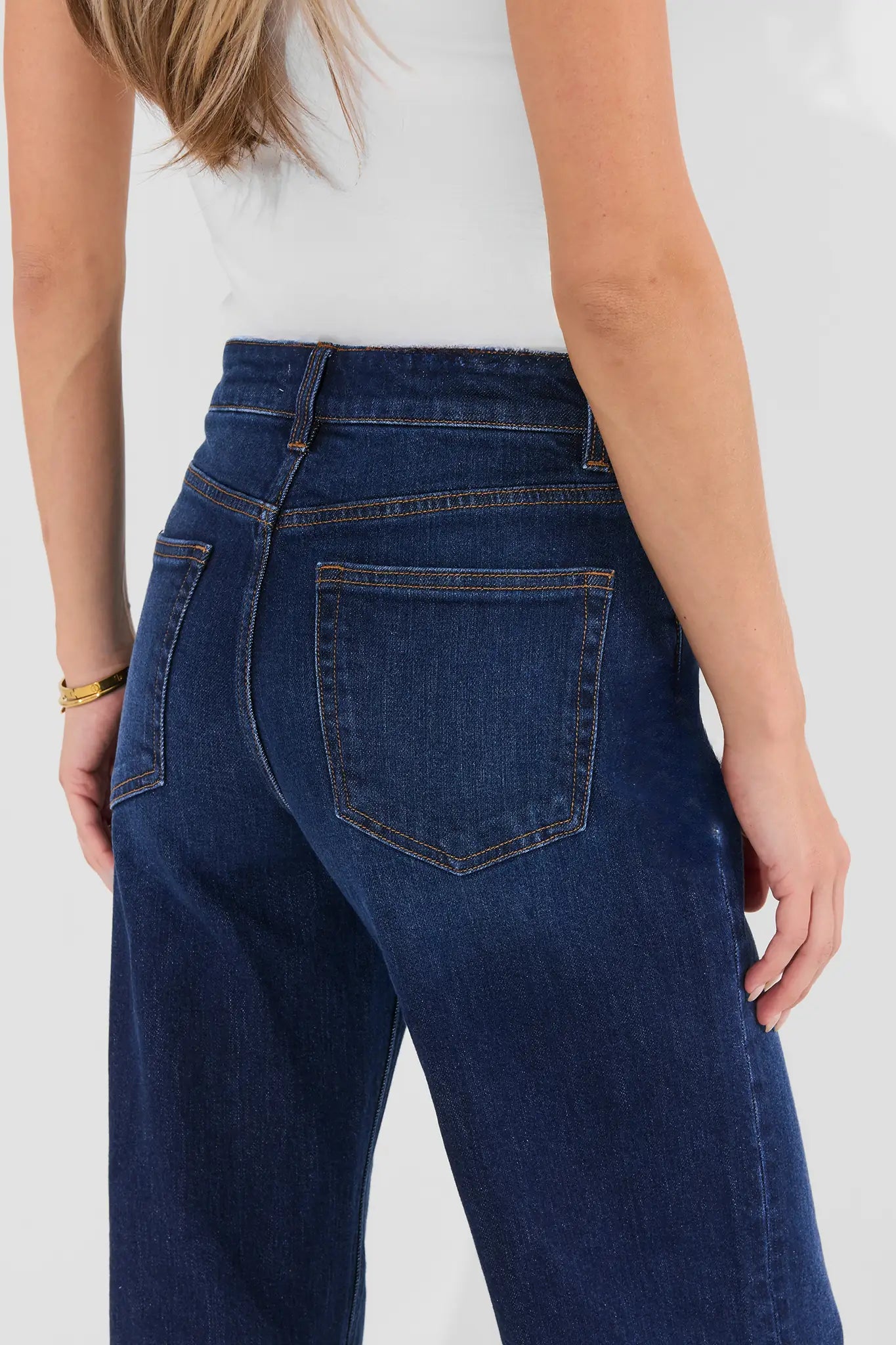 Kayla Dark Wash Wide Leg Jeans