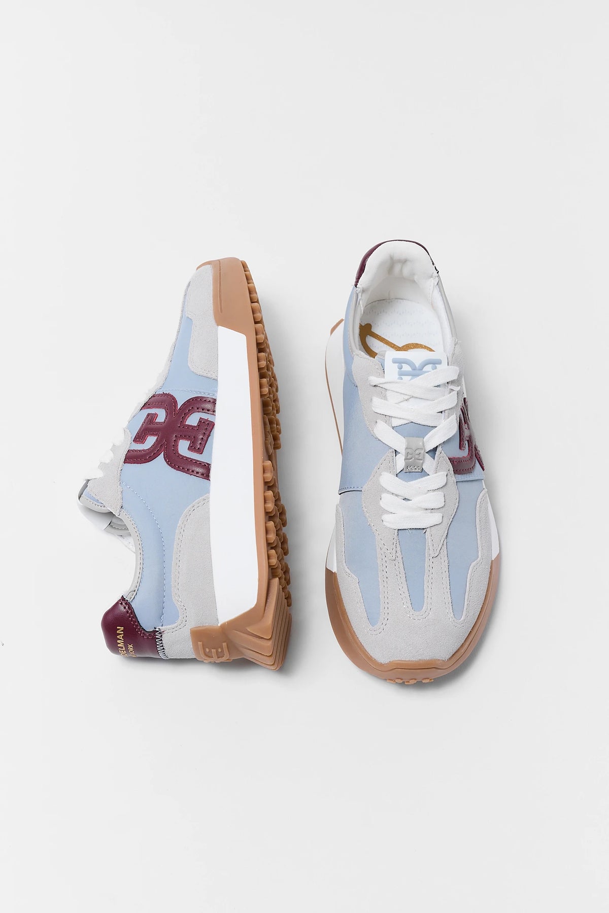 Langley Maroon Sneakers by Sam Edelman