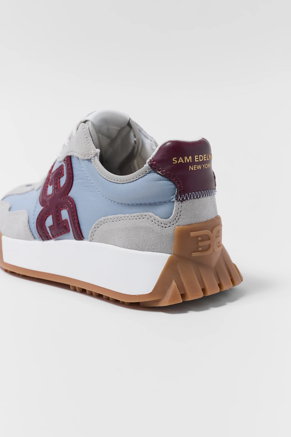 Langley Maroon Sneakers by Sam Edelman