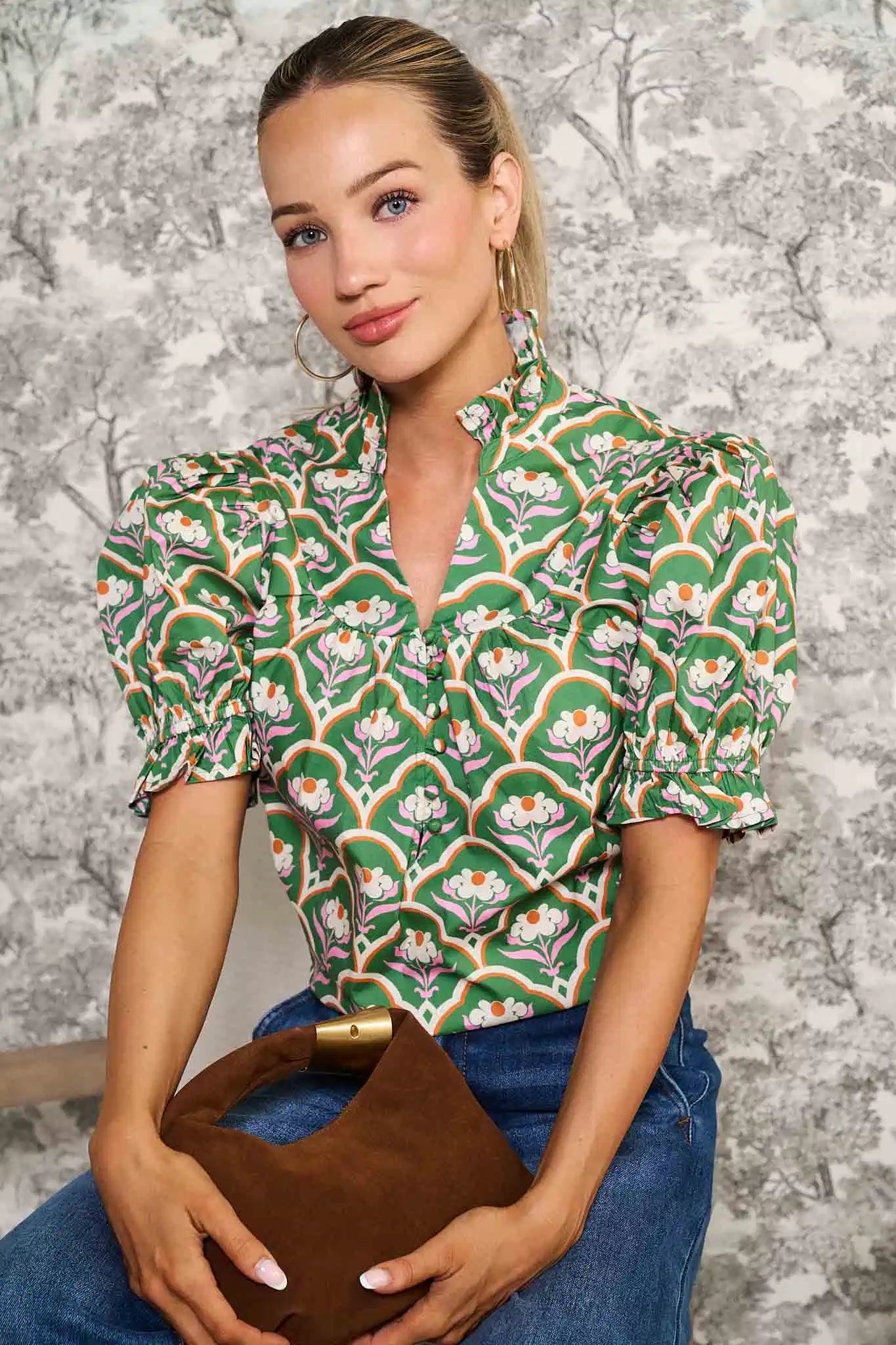 Liza Top- Green