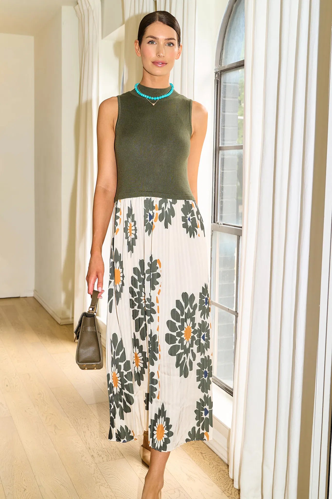 Marcia Dress- Olive