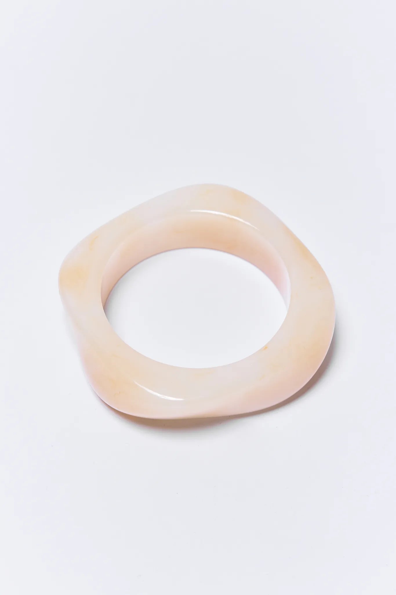 Maria Bracelet Beige with a unique design on a white background