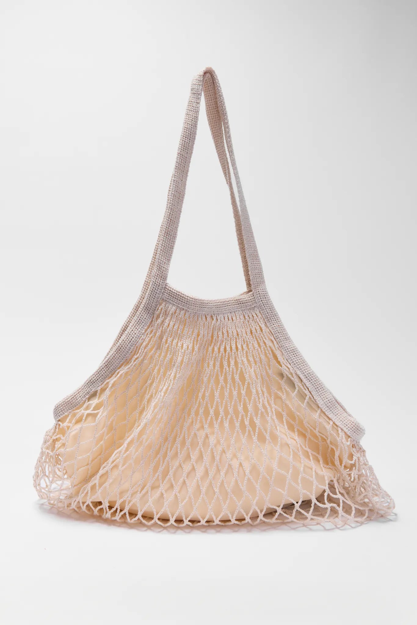 Nelly Ivory Net Bag