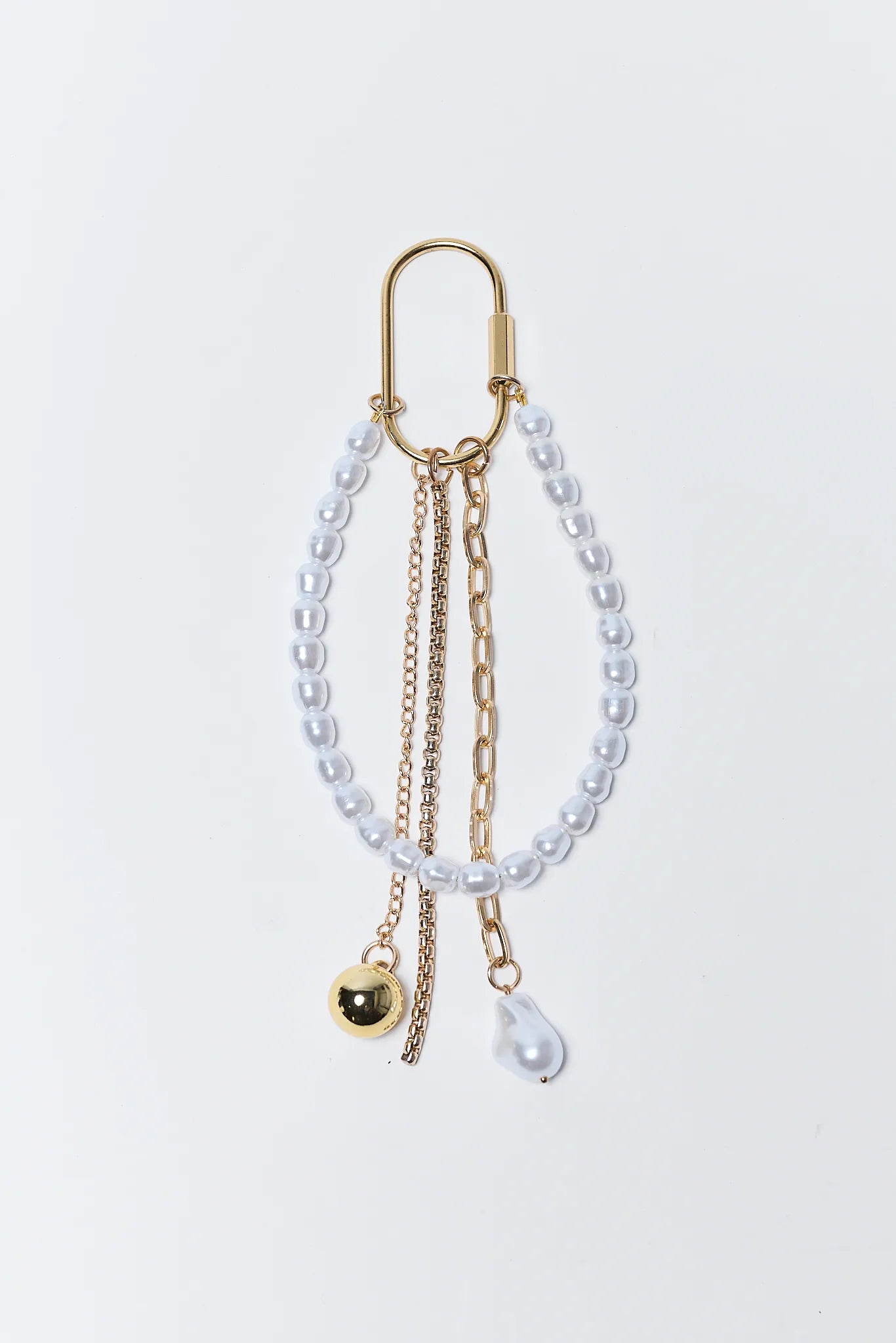 Pearla Multi Chain Bag Charm