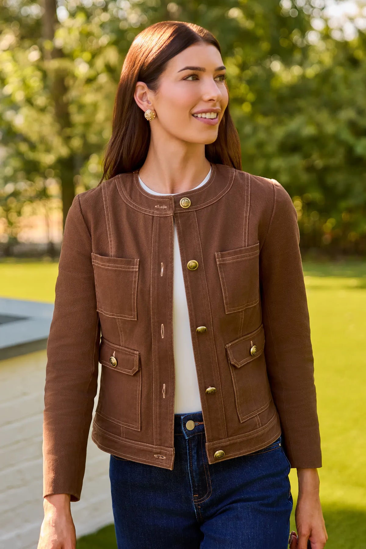 Rhodes Brown Tailored Jacket