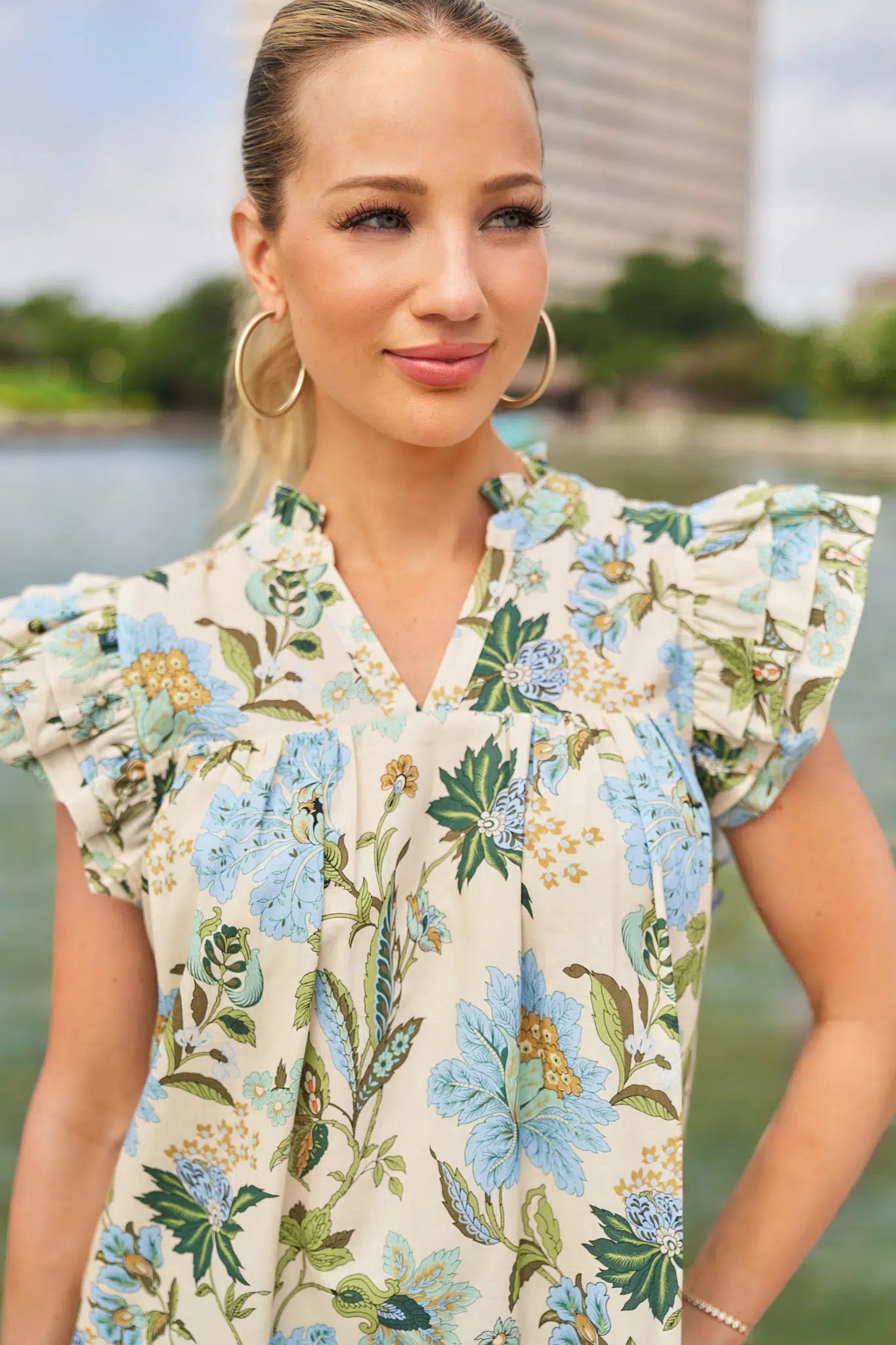 Romy Dress- Blue