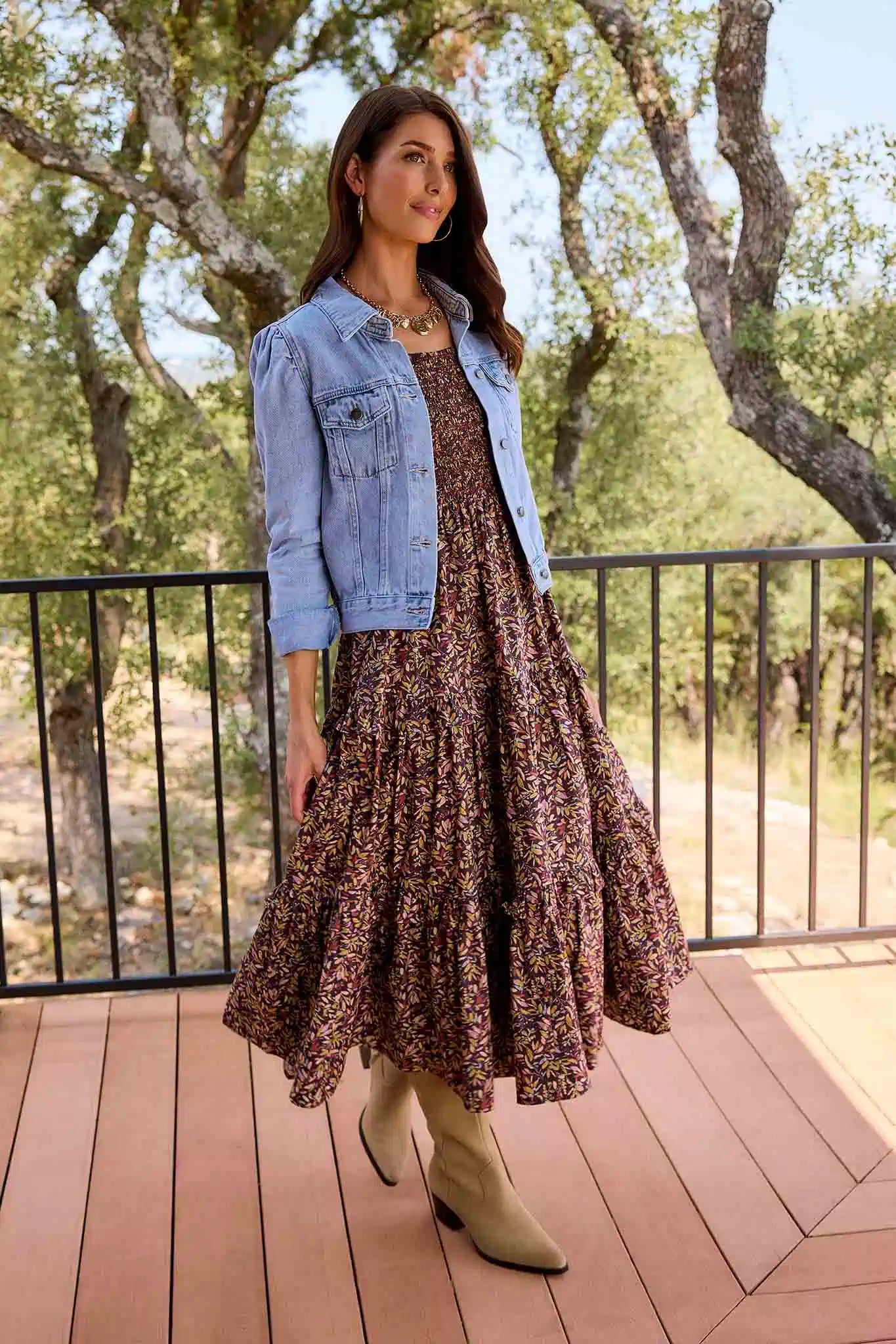 Roxanna Denim Jacket- Light Wash