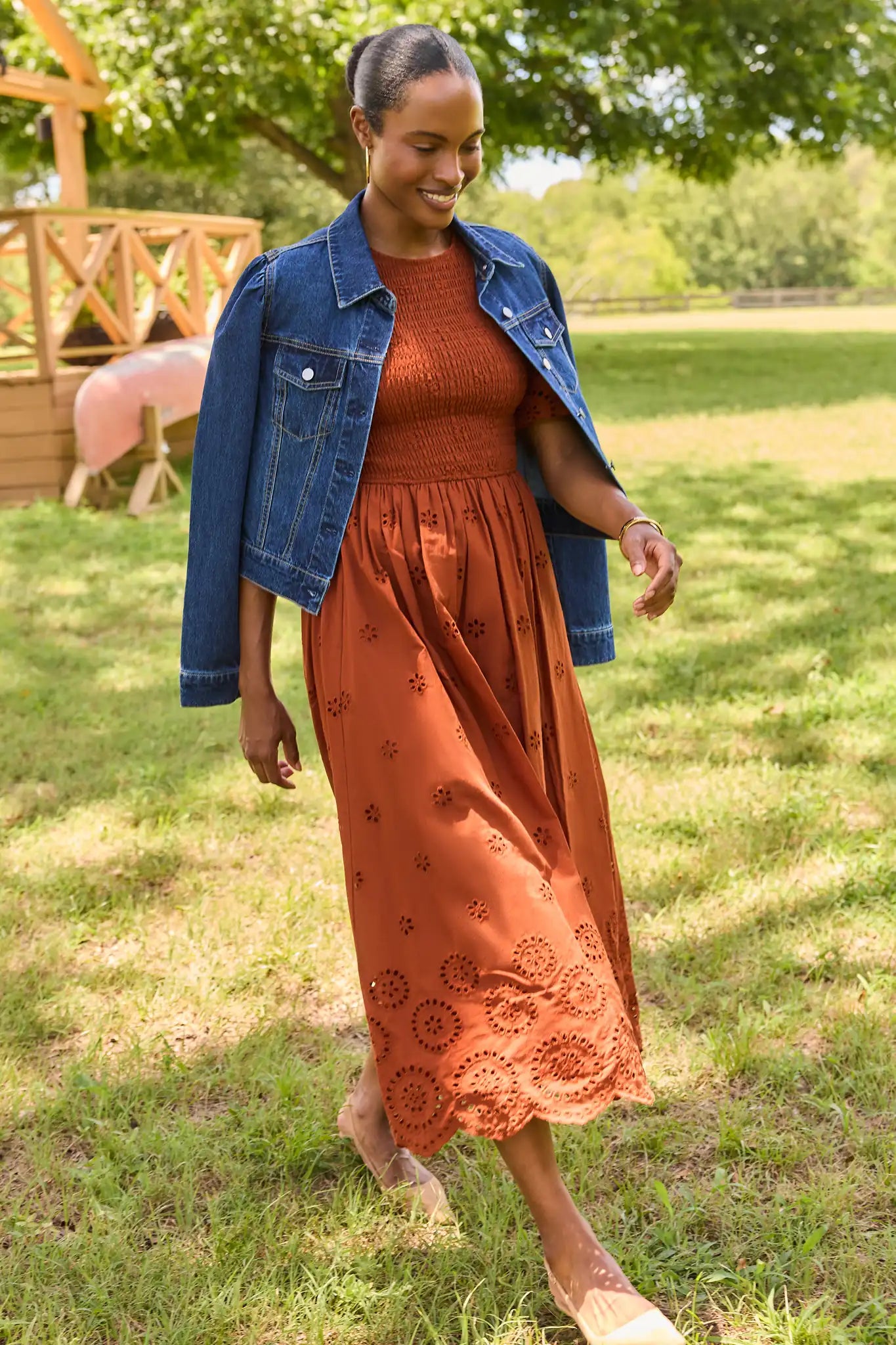 Roxanna Dark Wash Denim Jacket