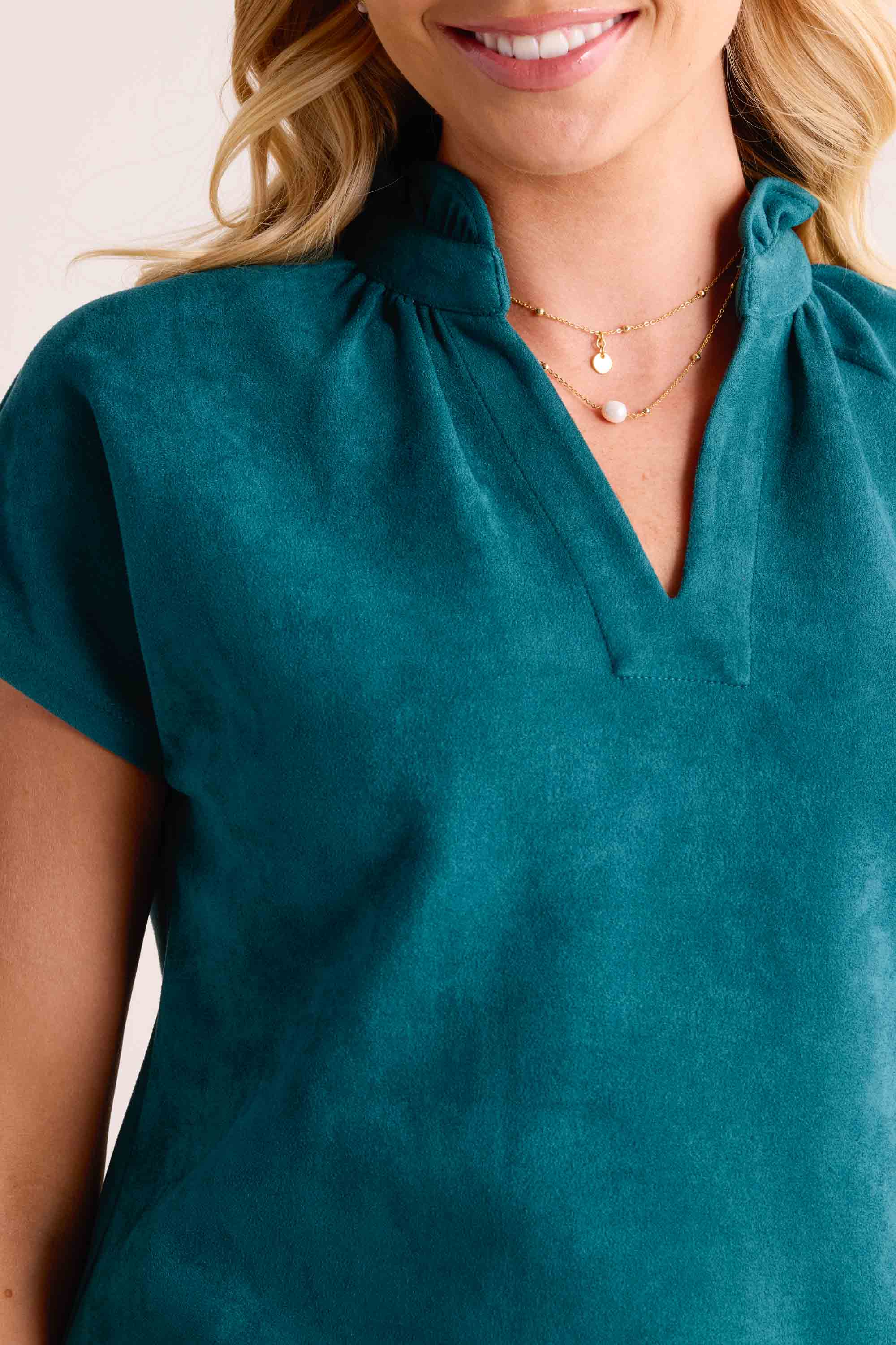 Kasey Top- Teal