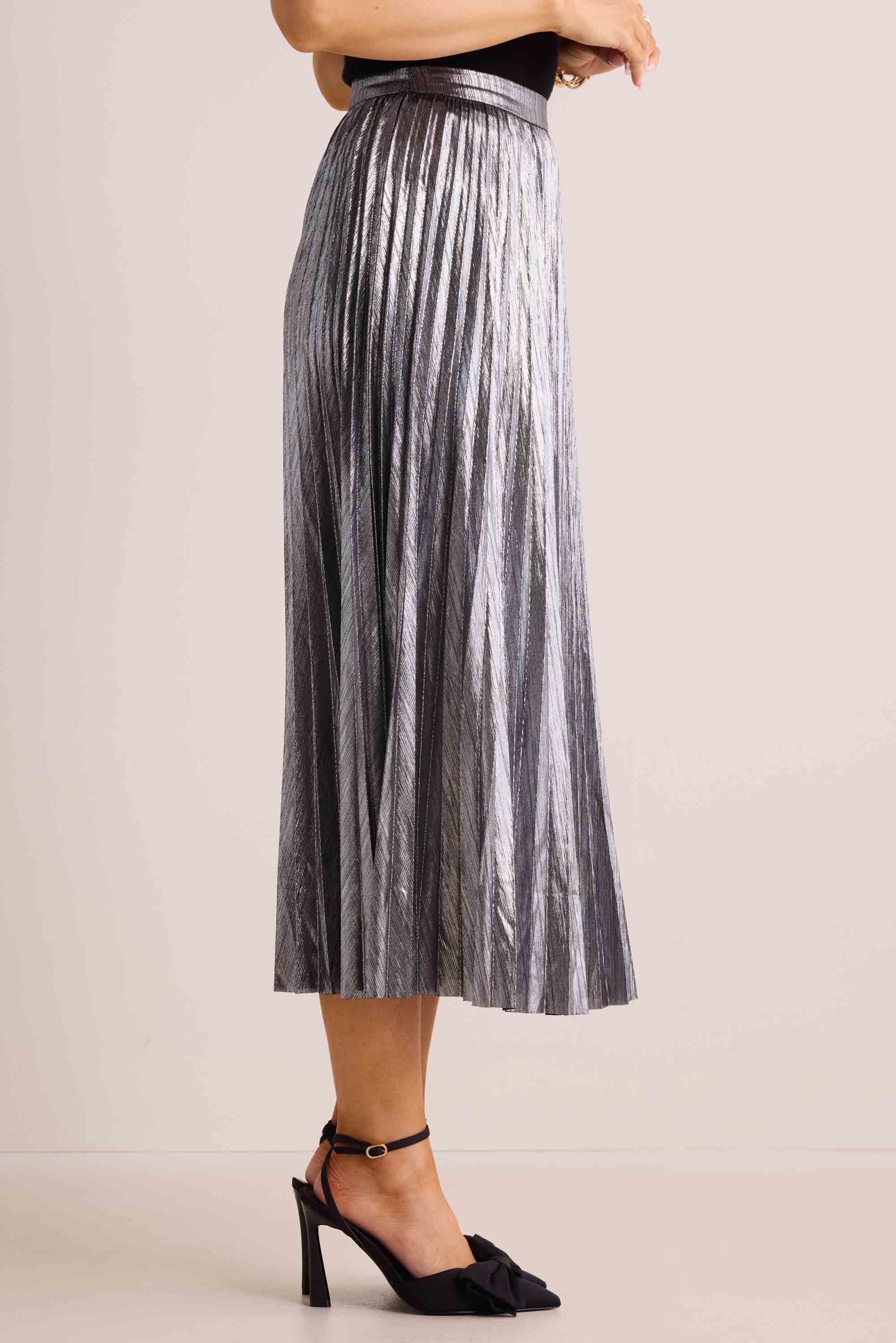 Hensley Skirt- Silver