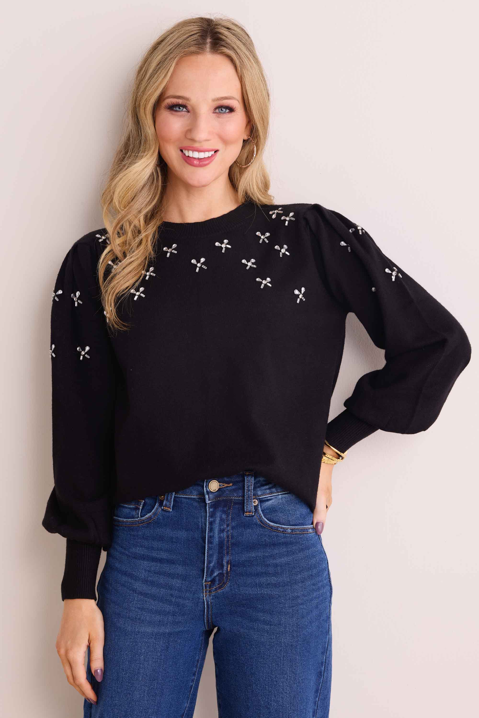 Lennox Sweater- Black