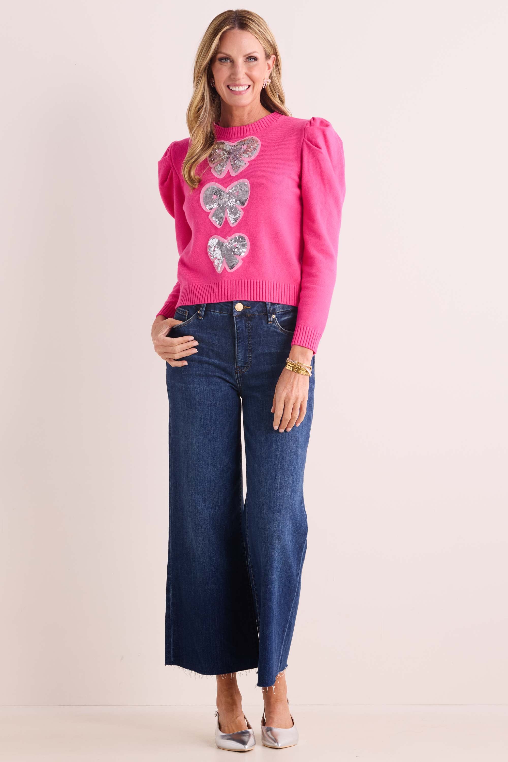 Noel Sweater- Fuchsia