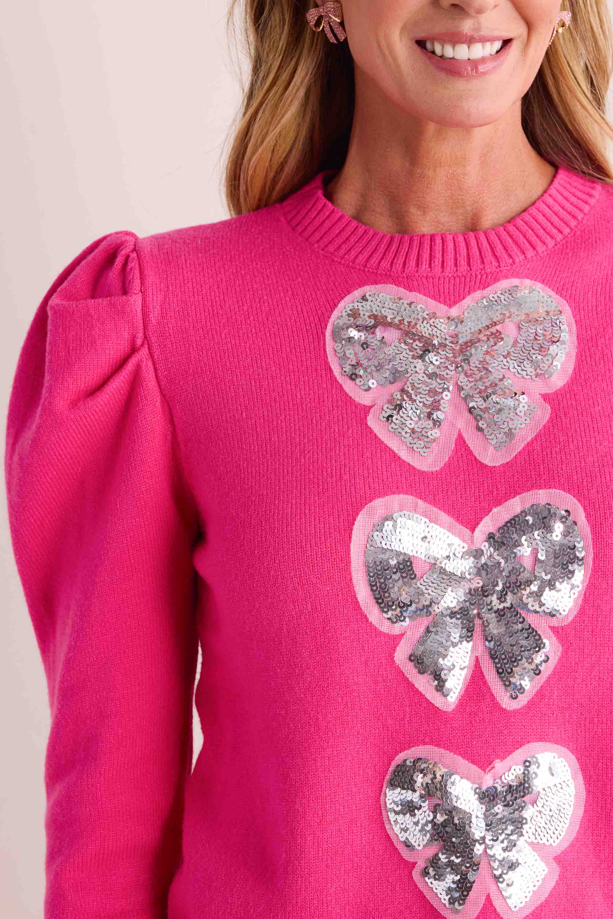 Noel Sweater- Fuchsia