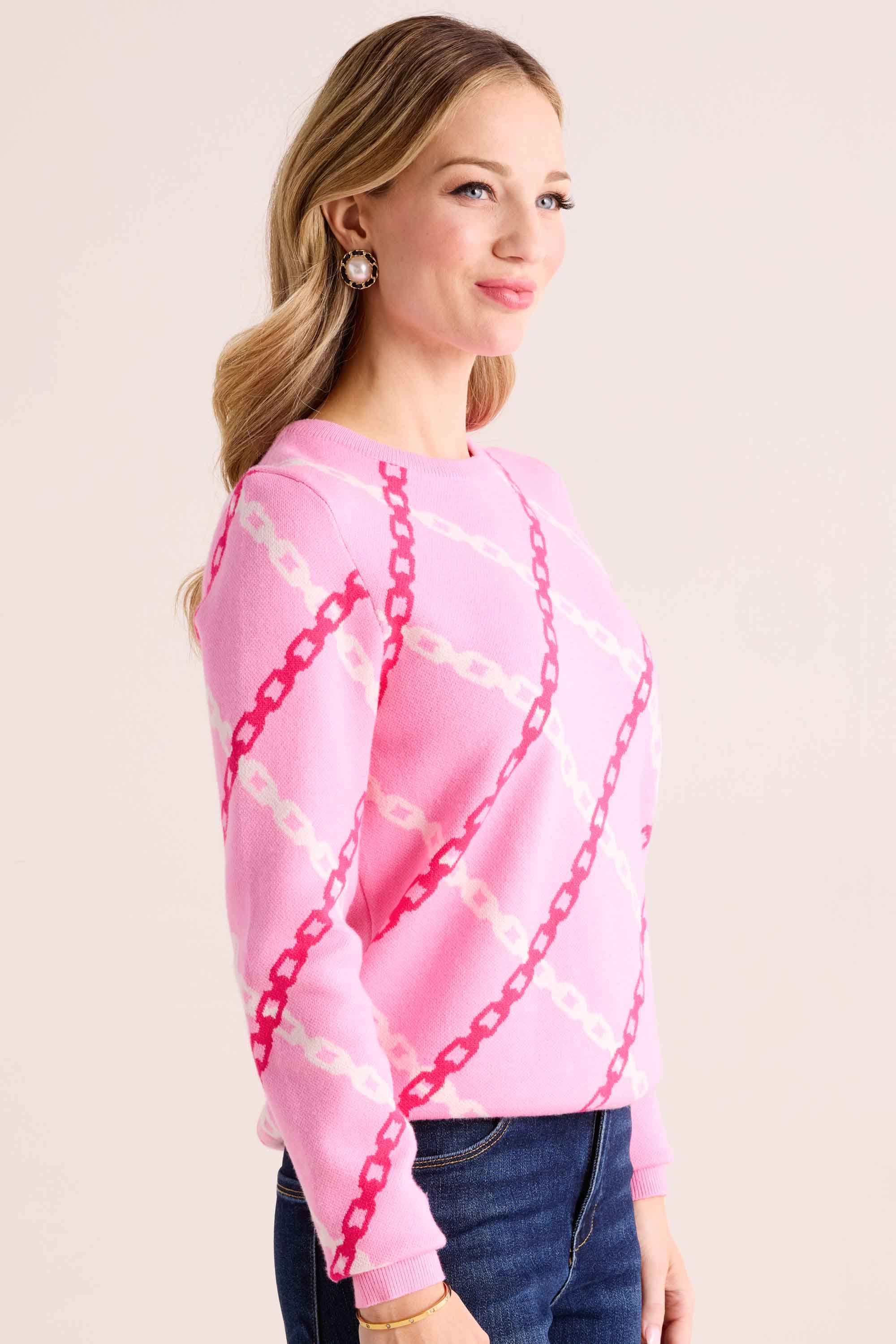 Mamie Sweater- Pink