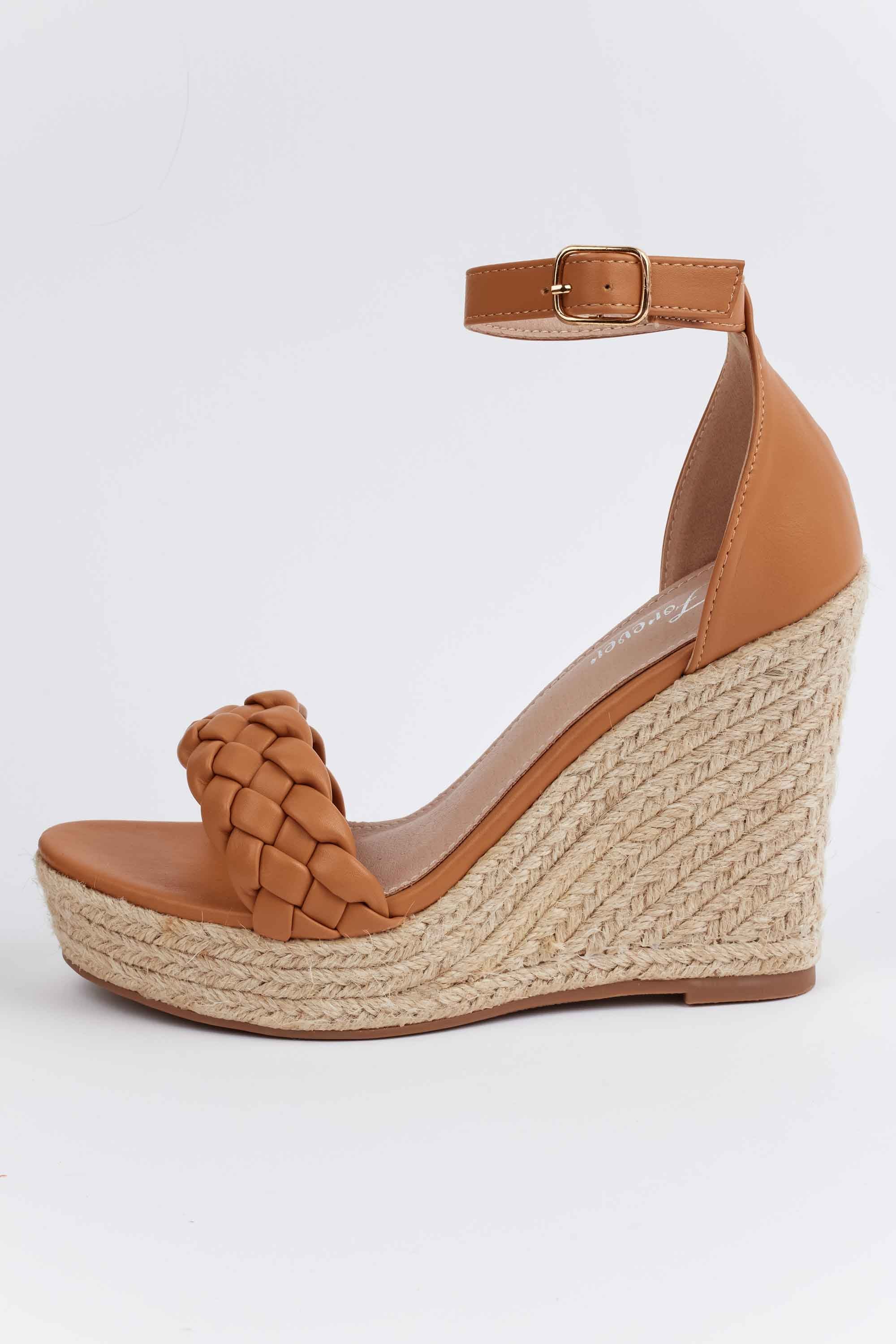 Nidia Wedges- Tan