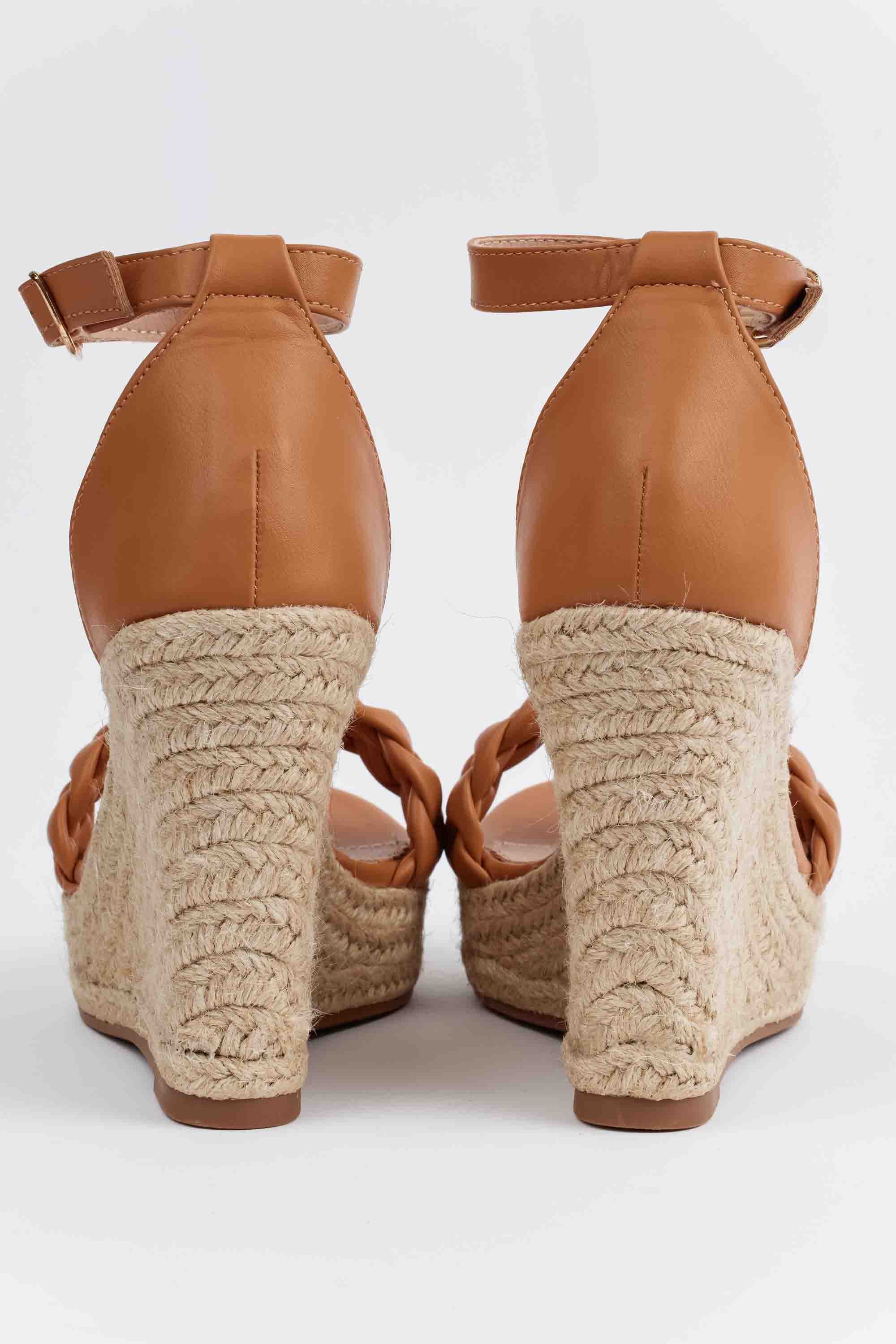 Nidia Wedges- Tan