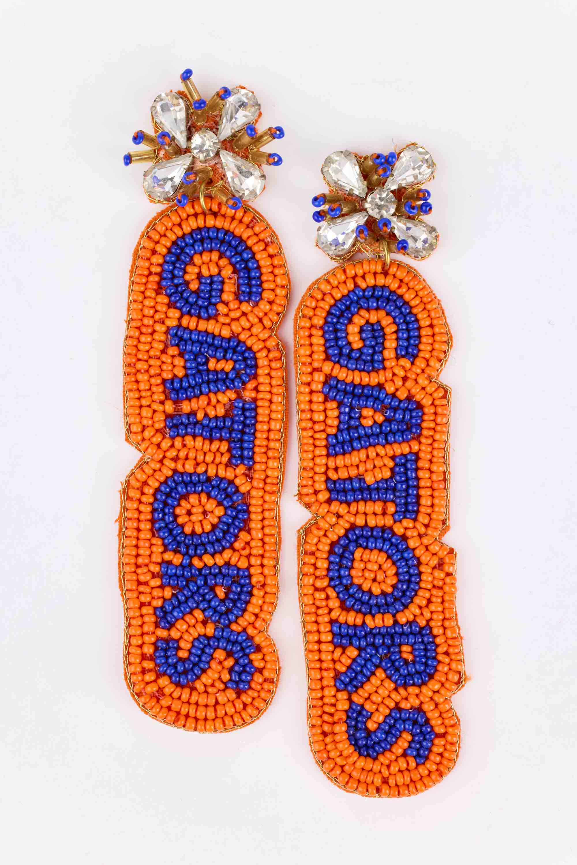 Florida Beaded Earrings by Treasure Jewels