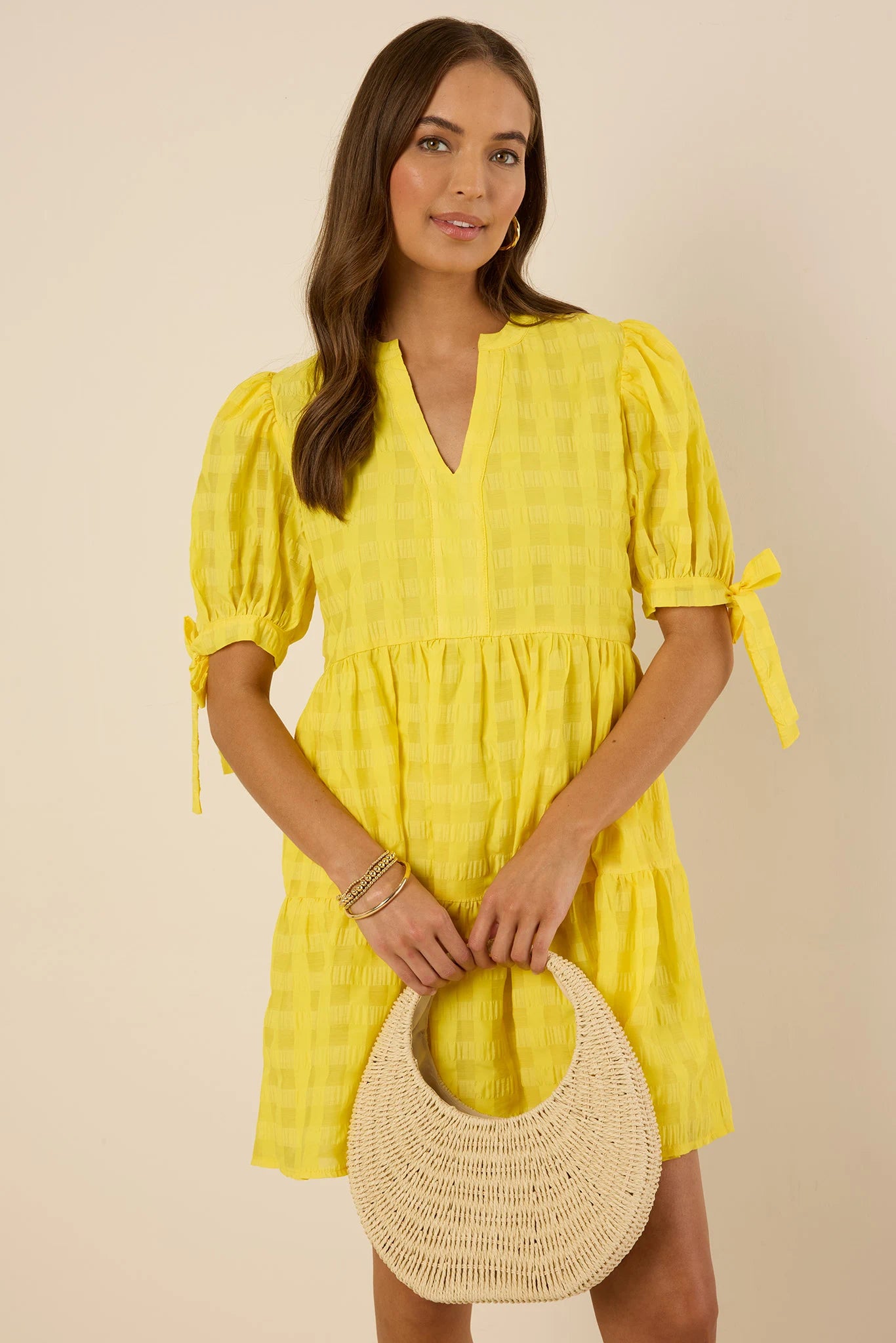 Mya Dress- Yellow