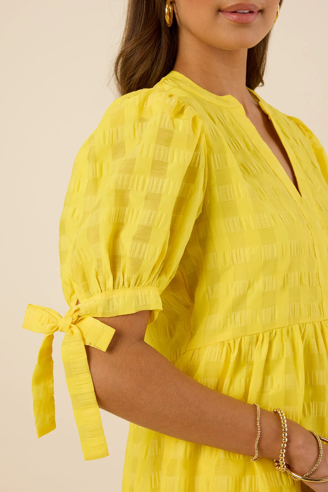 Mya Dress- Yellow