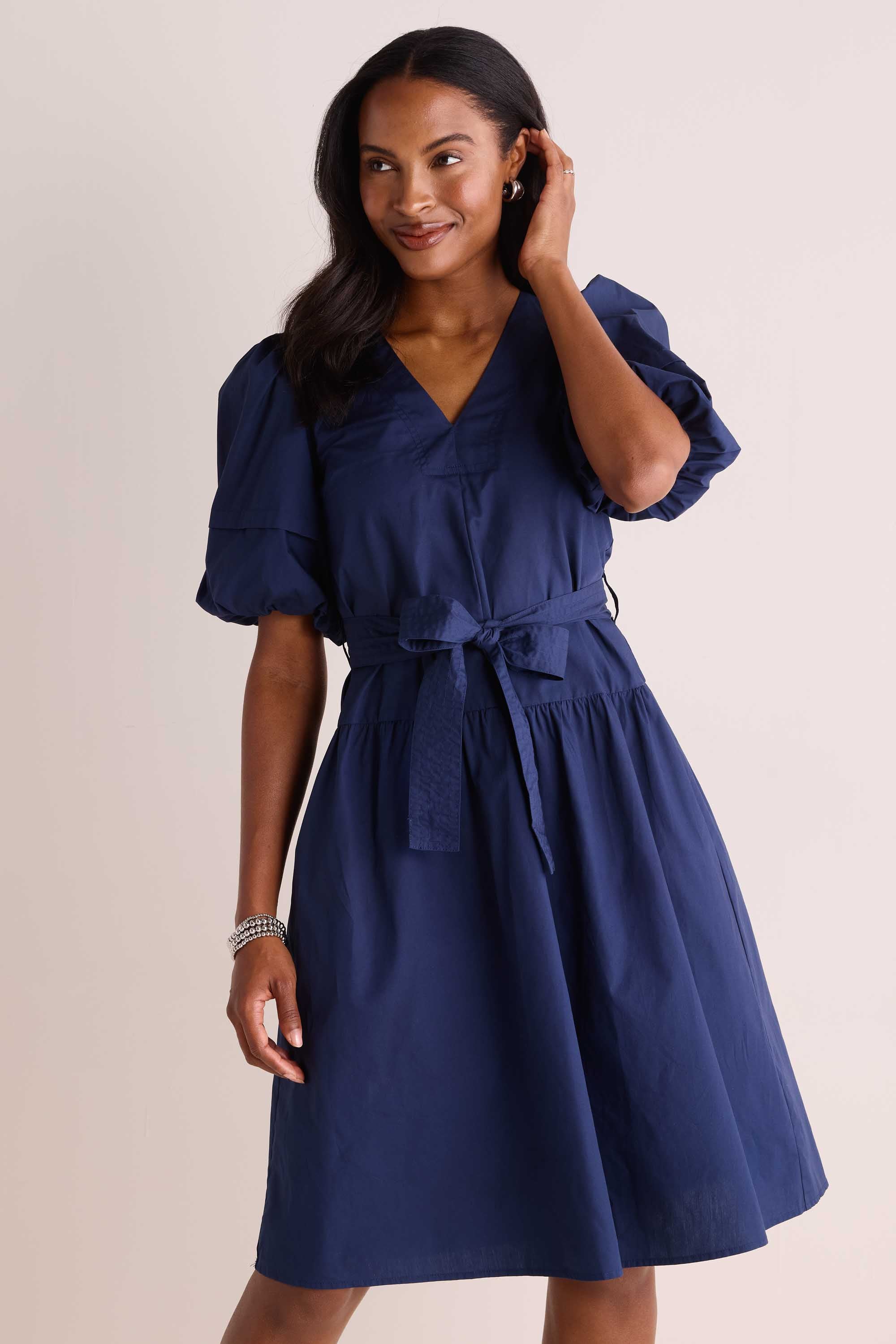 Tatiana Dress- Navy