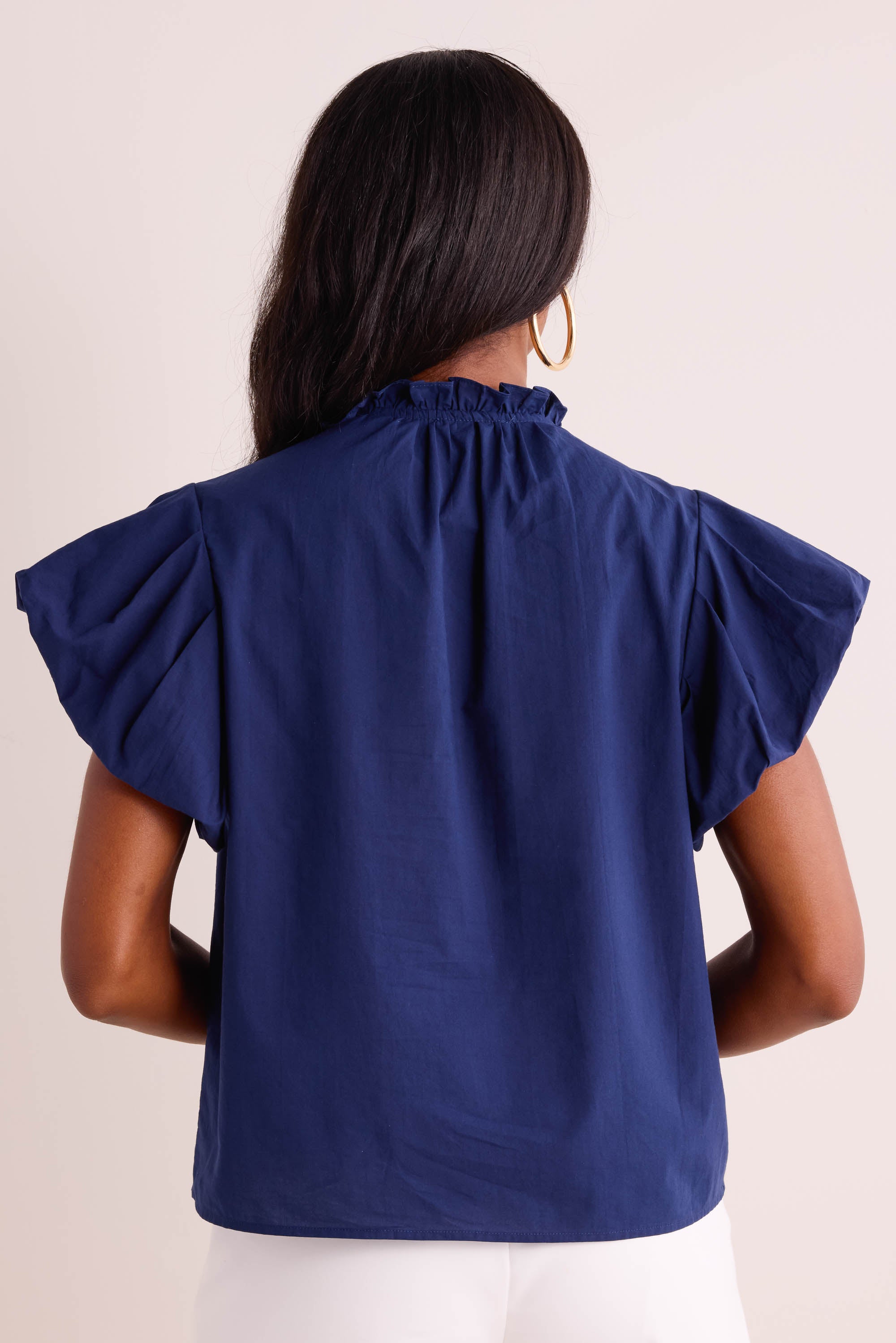 Agnes Top- Navy